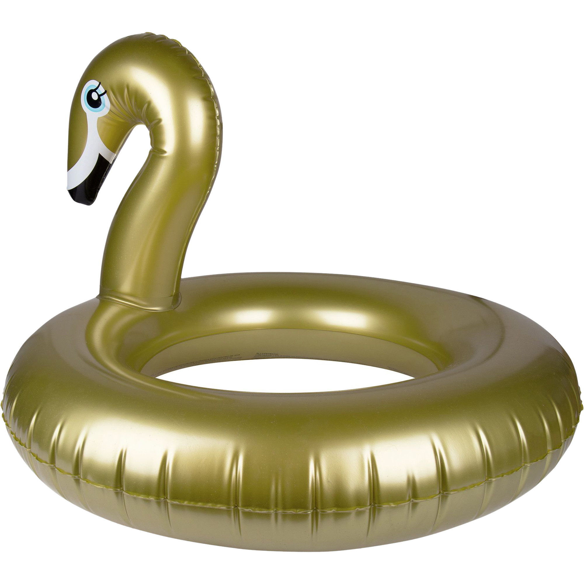 Swim Essentials Swan Large Swim Ring in Golden 110Cm —