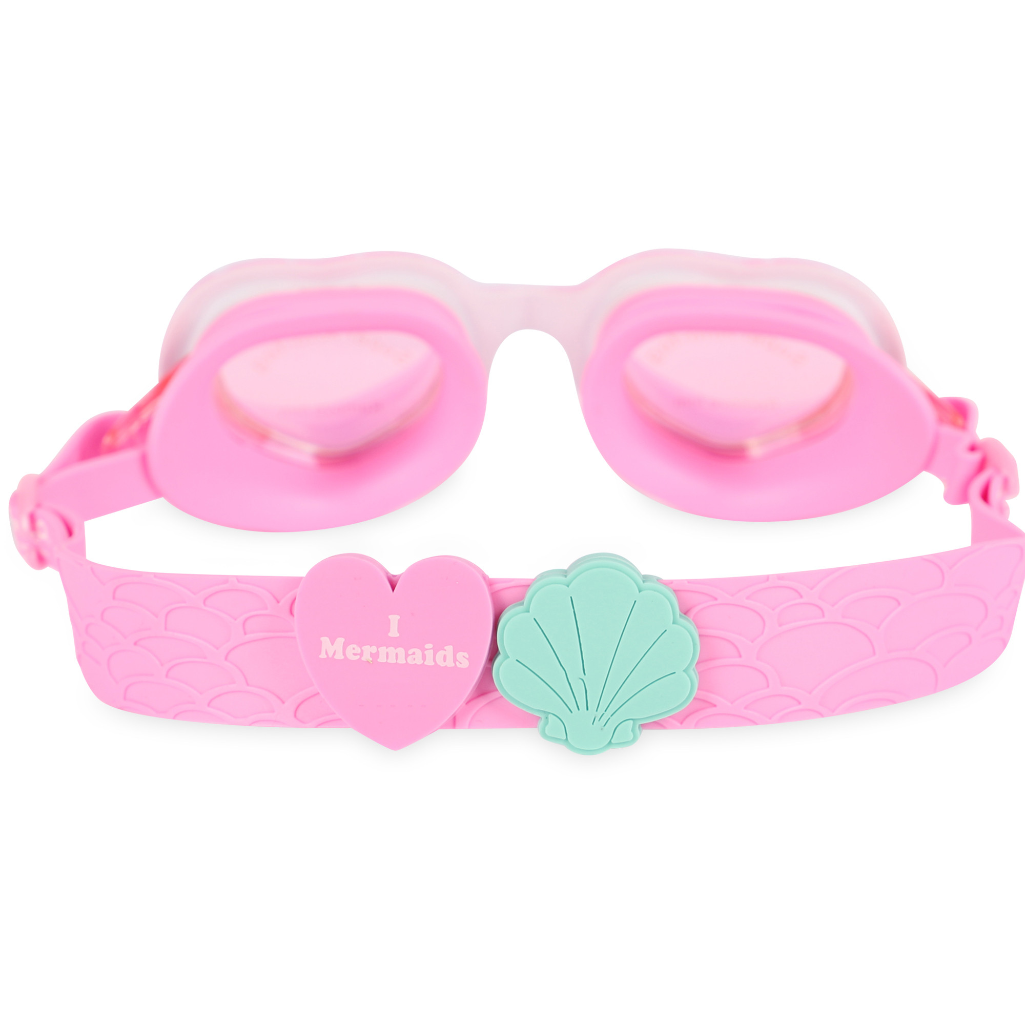 Bling 2O HeartsShaped AntiFog Goggles in Pink and Green