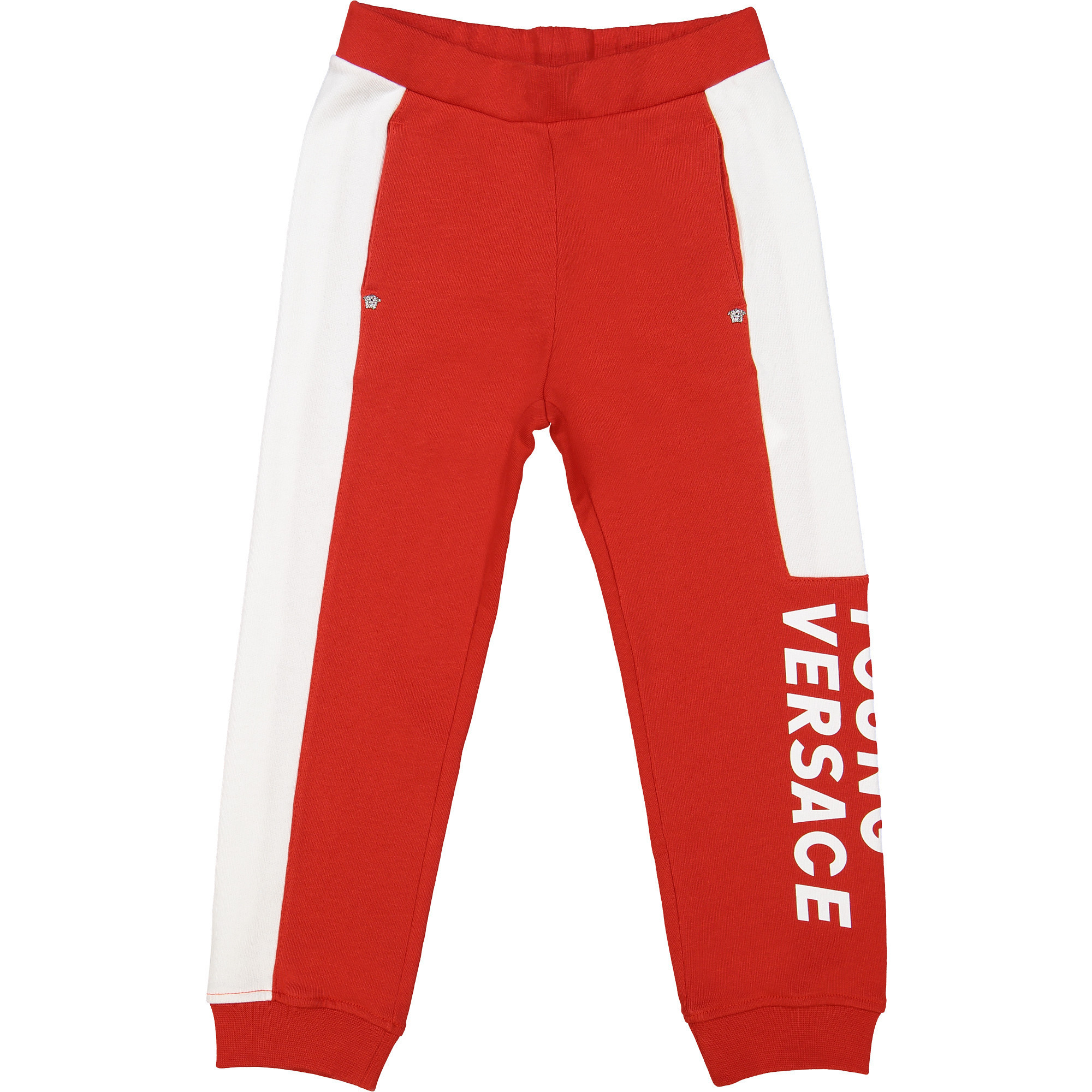 red versace tracksuit