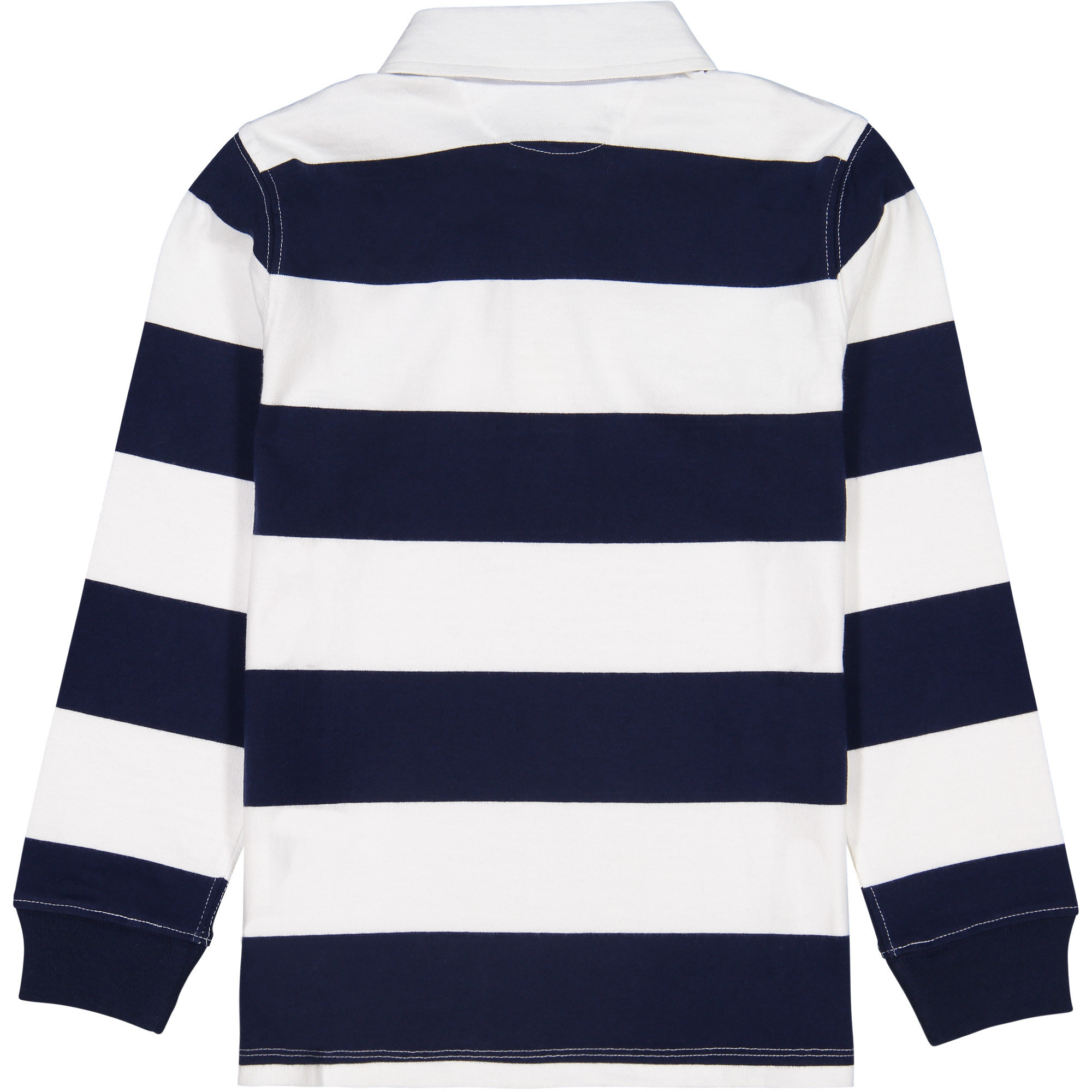 long sleeve striped polo womens