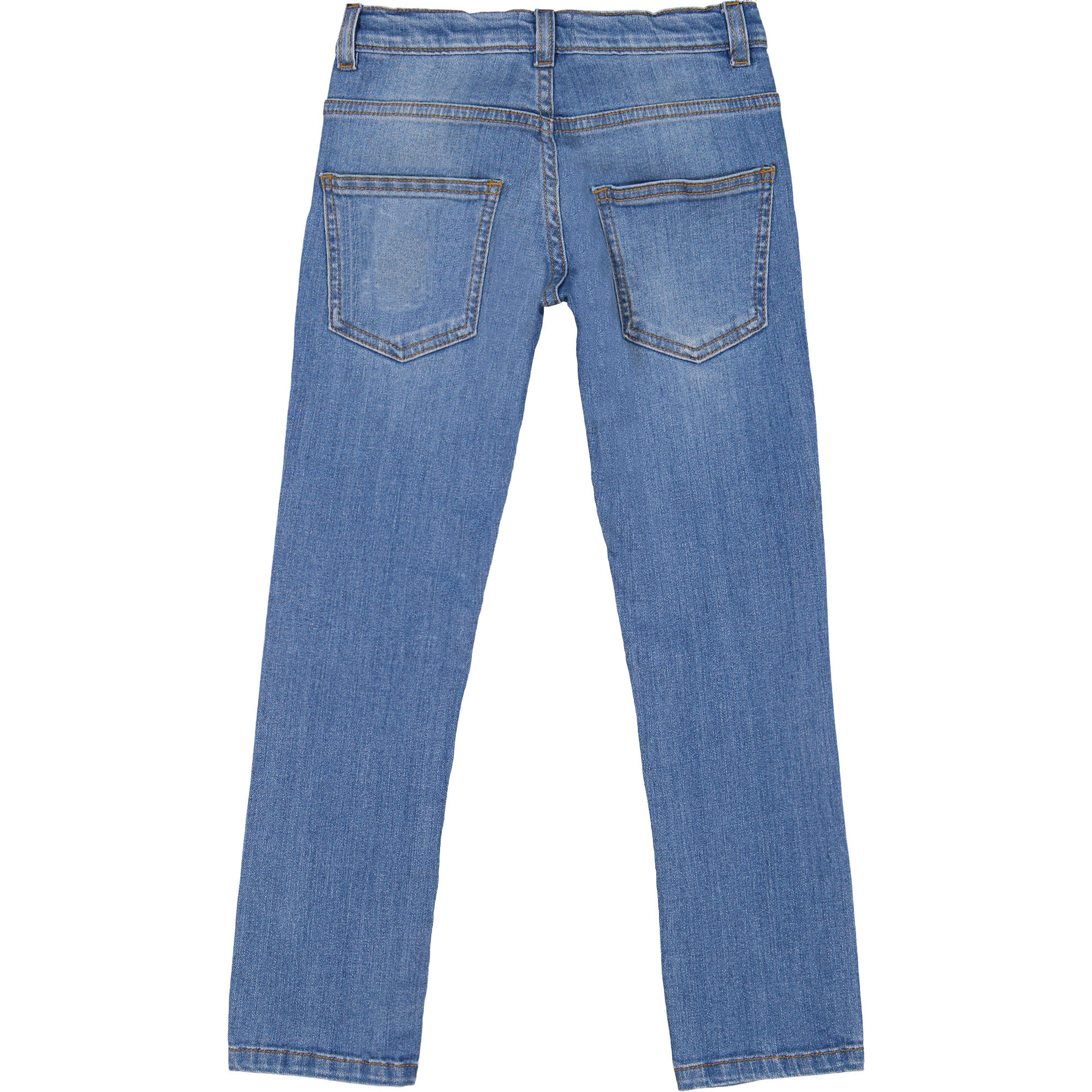 Fendi Boys Stretch Jeans with Padlock Logo