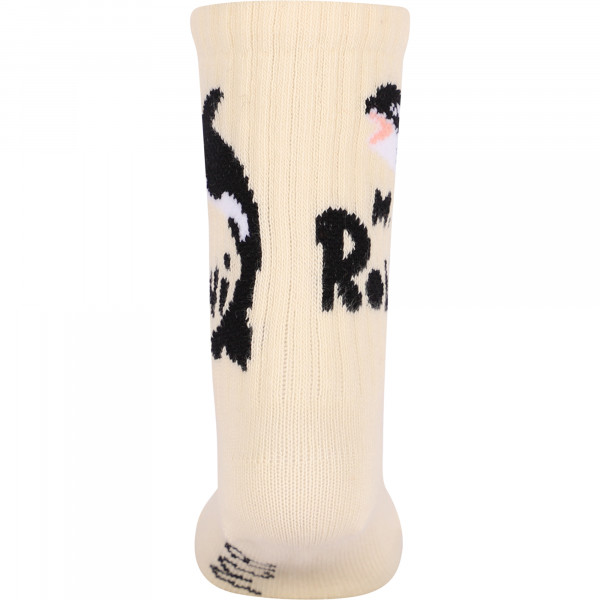 Sea Motive Set of Socks in Off-White and Yellow