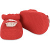 Cupcake Applique Baby Shoes in Red