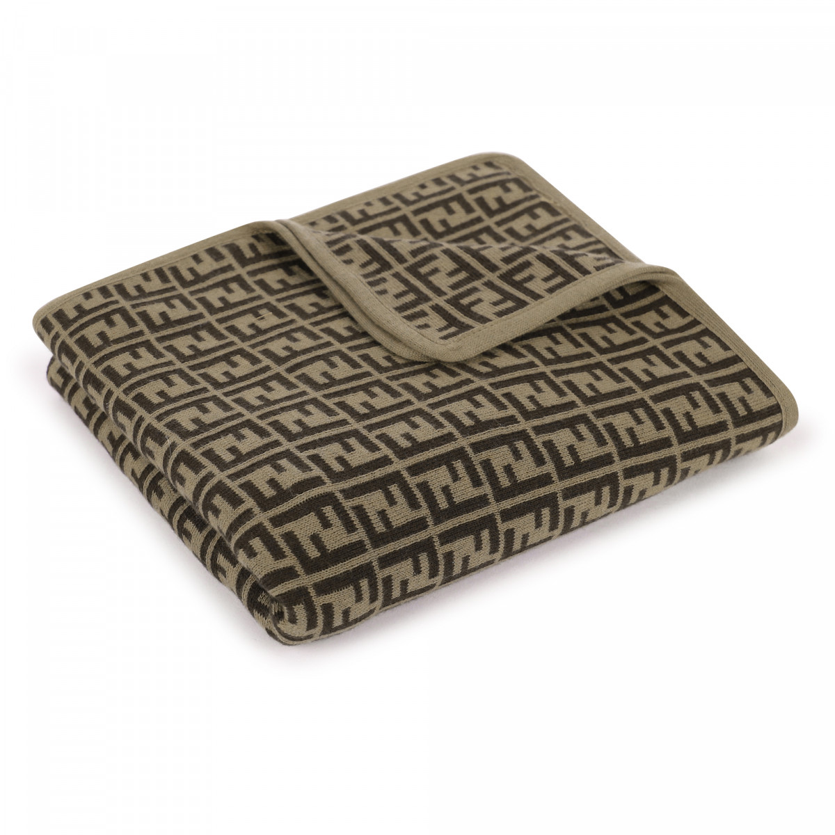 Fendi FF Print Blanket in Brown —