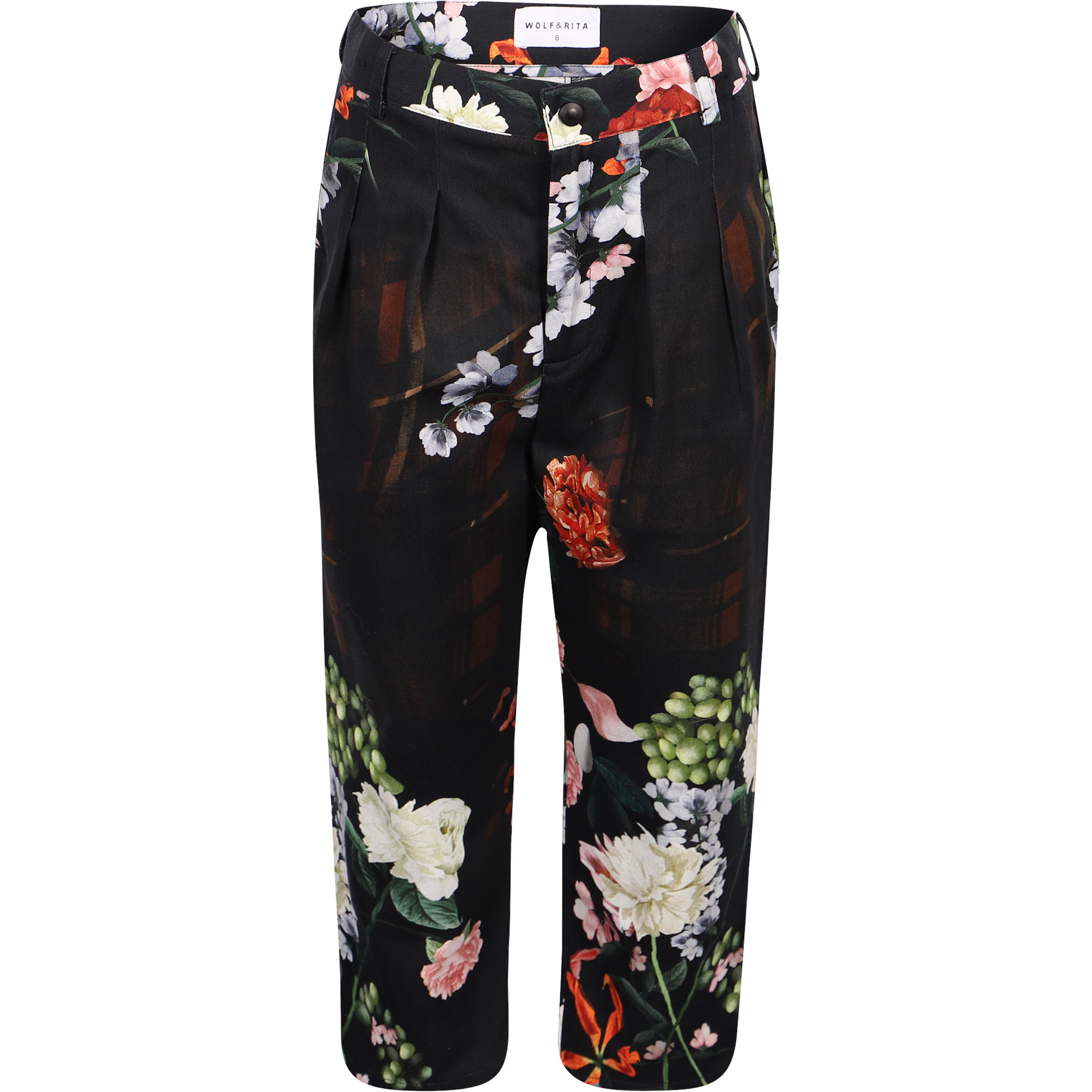 Rita Winter Lady Floral Print Trousers 