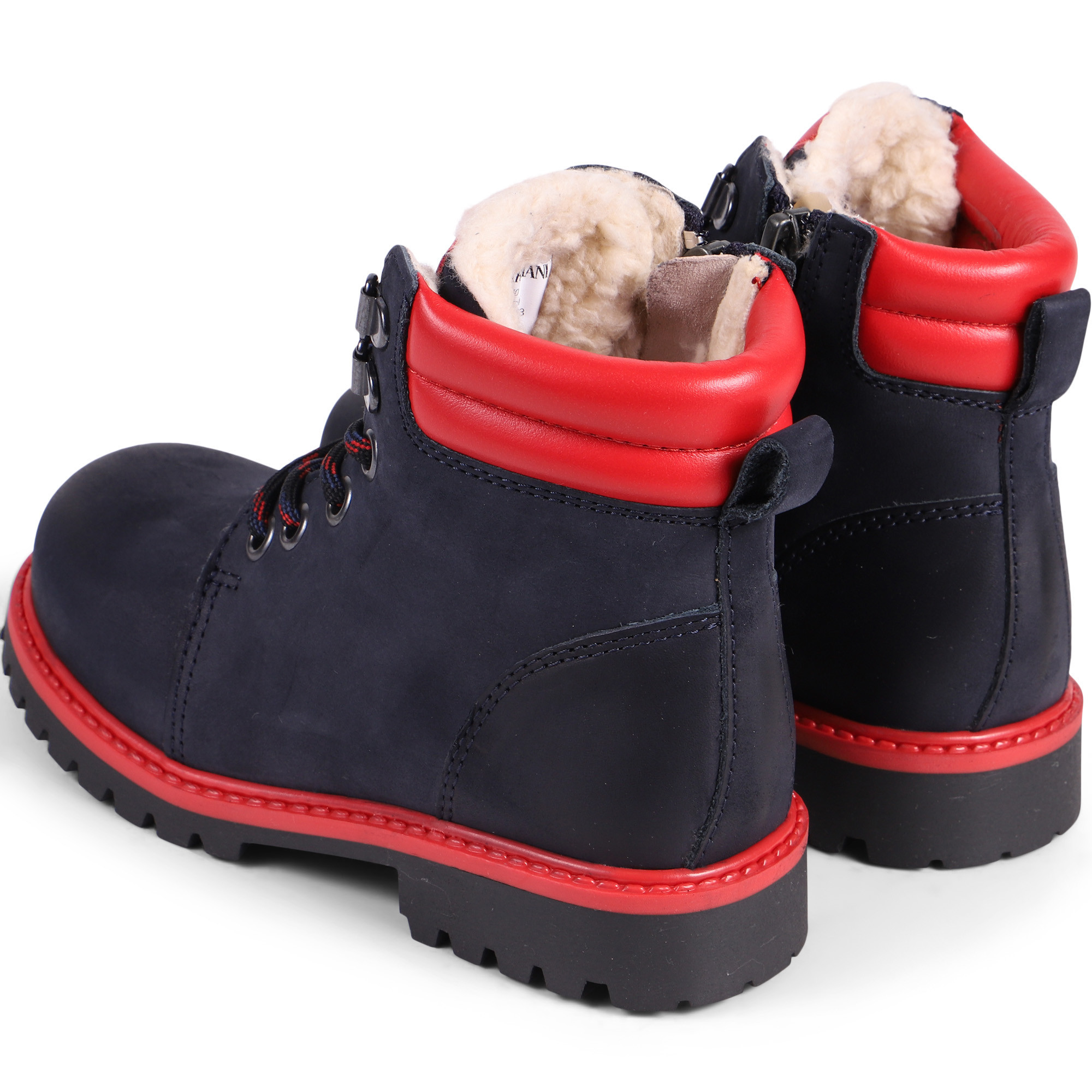 boys lace up boots