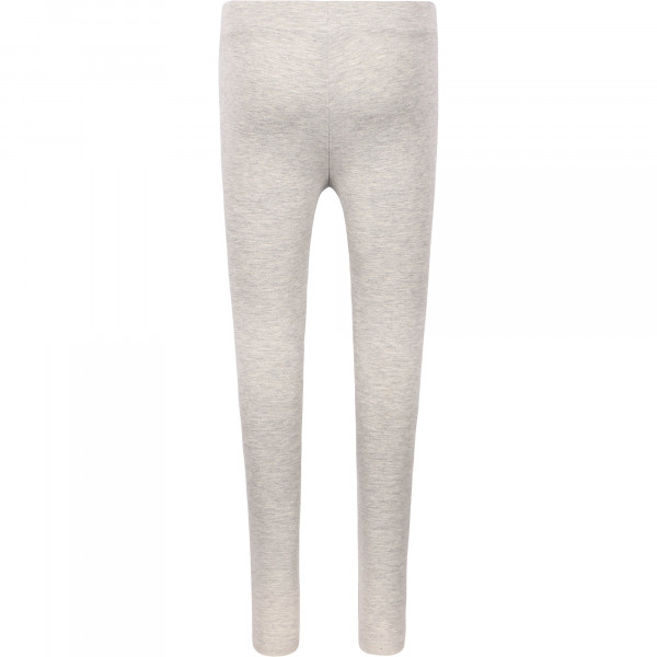 Organic Cotton Logo Leggings in Grey