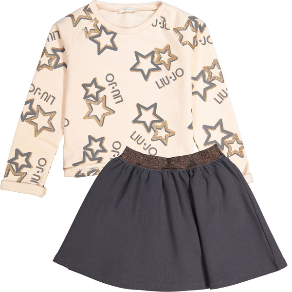 sweatshirt skirt set