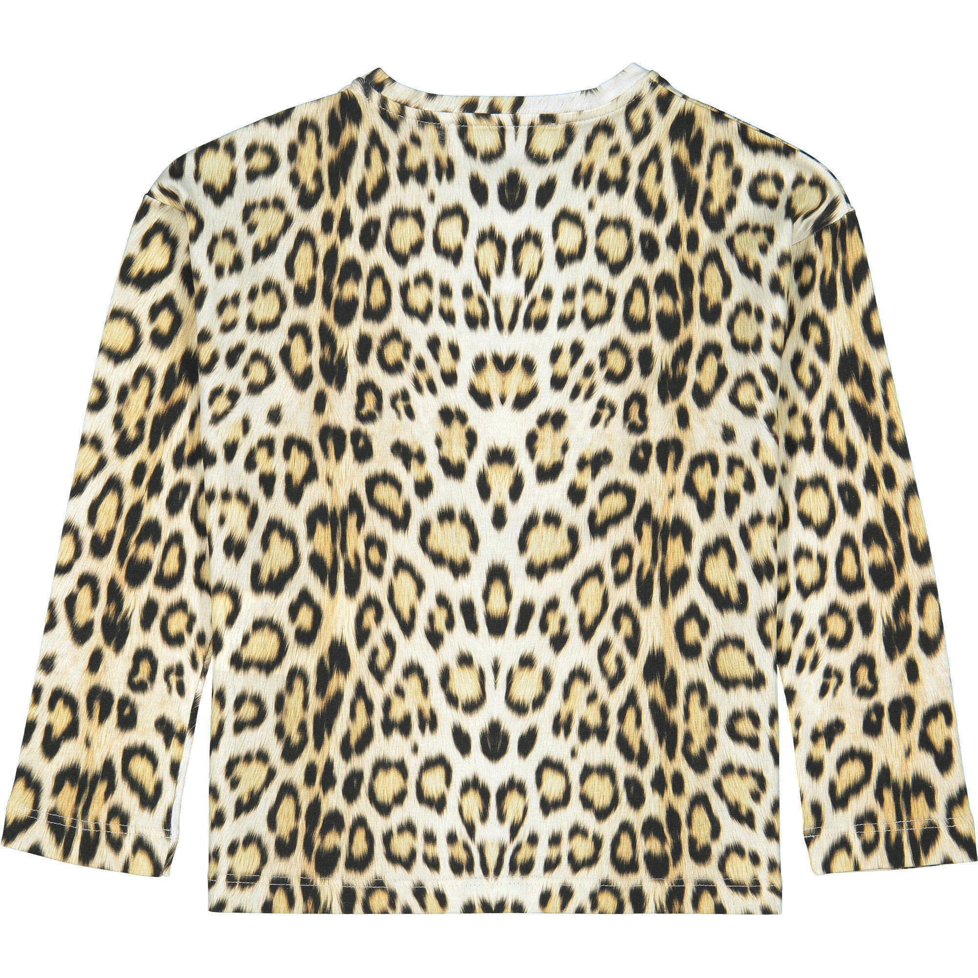 Roberto Cavalli Girls Leopard Print Top with Tiger Queen