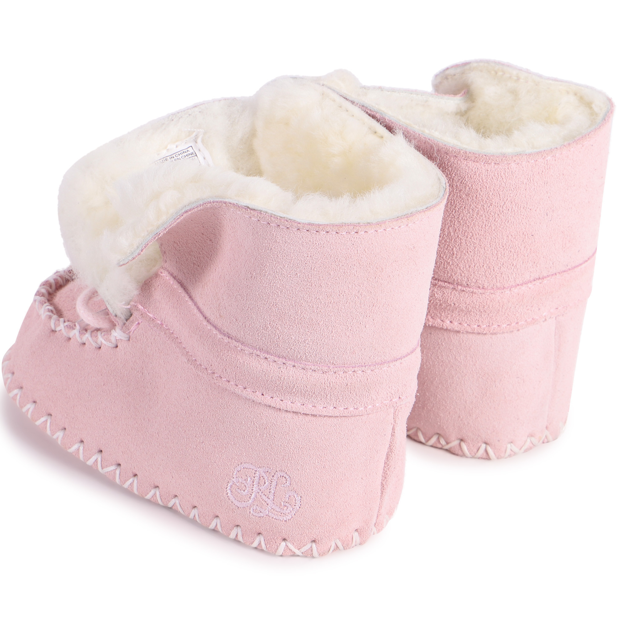 ralph lauren baby shoes pink