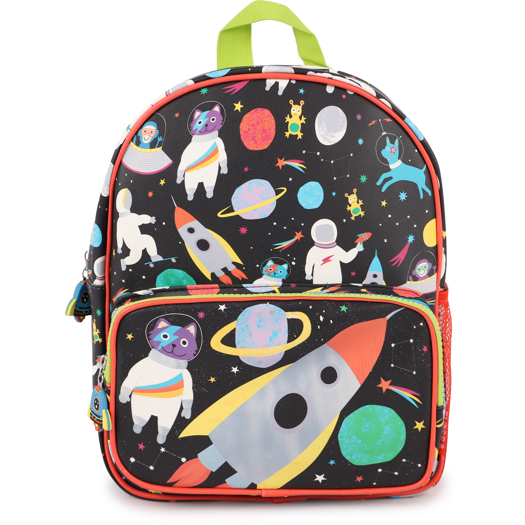 space print backpack
