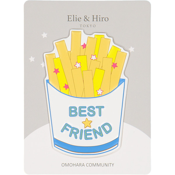 Best Friend French Fries Sticker