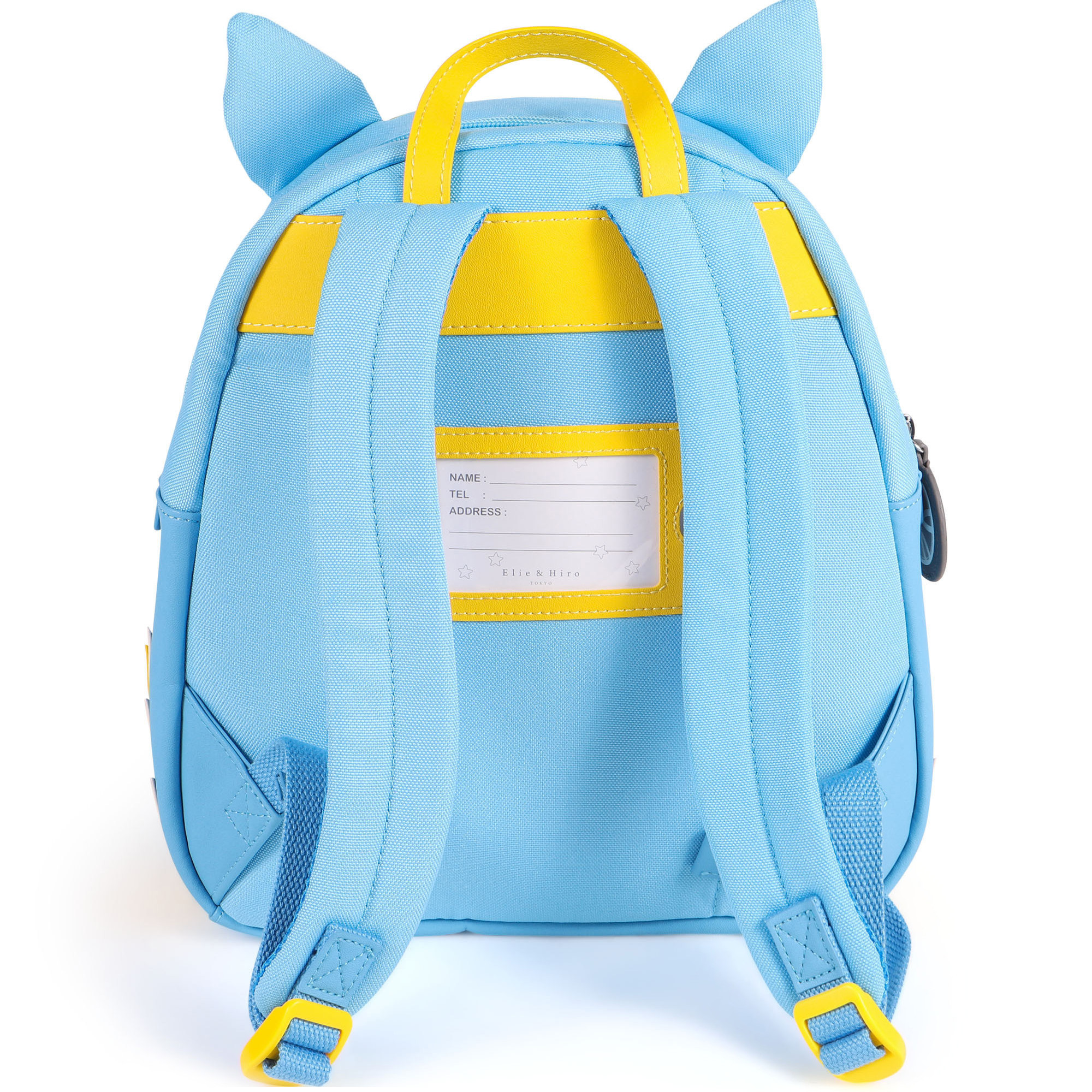 Elie & Hiro Boys Customizable Car Backpack in Blue