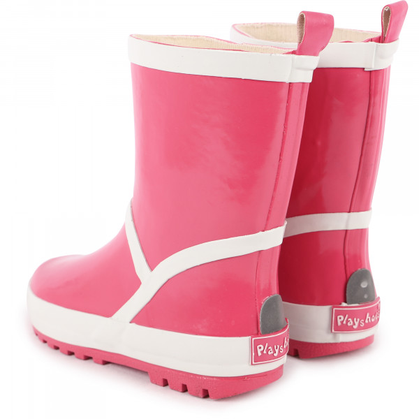 womens pink rubber boots