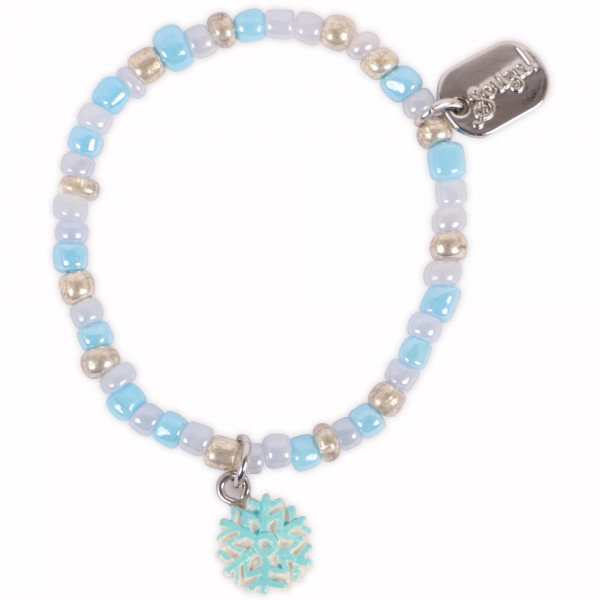 Winter Charms Bracelets in Blue Set of 3