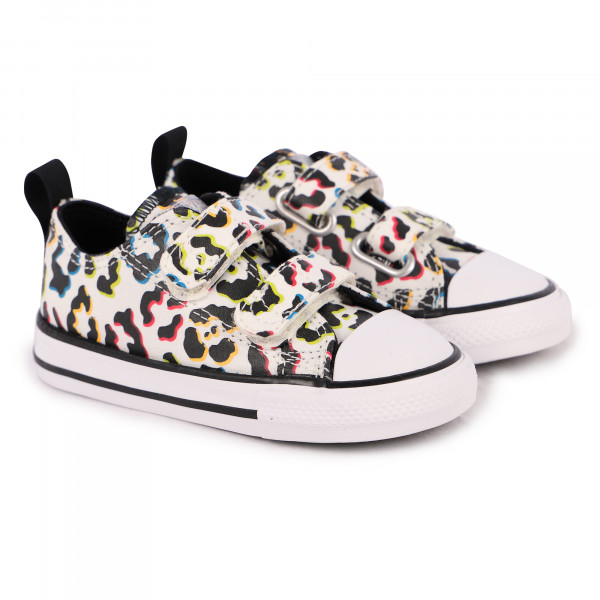 converse slip on leopard