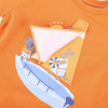 Sailing Boat T-Shirt in Orange