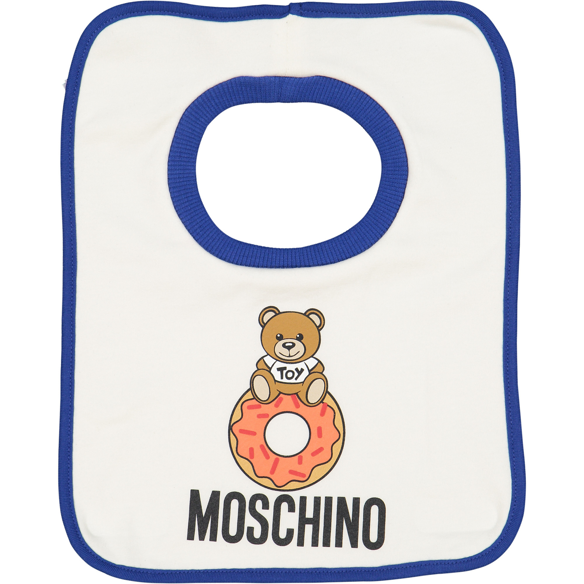 Moschino Baby Boy Bib Gift Set