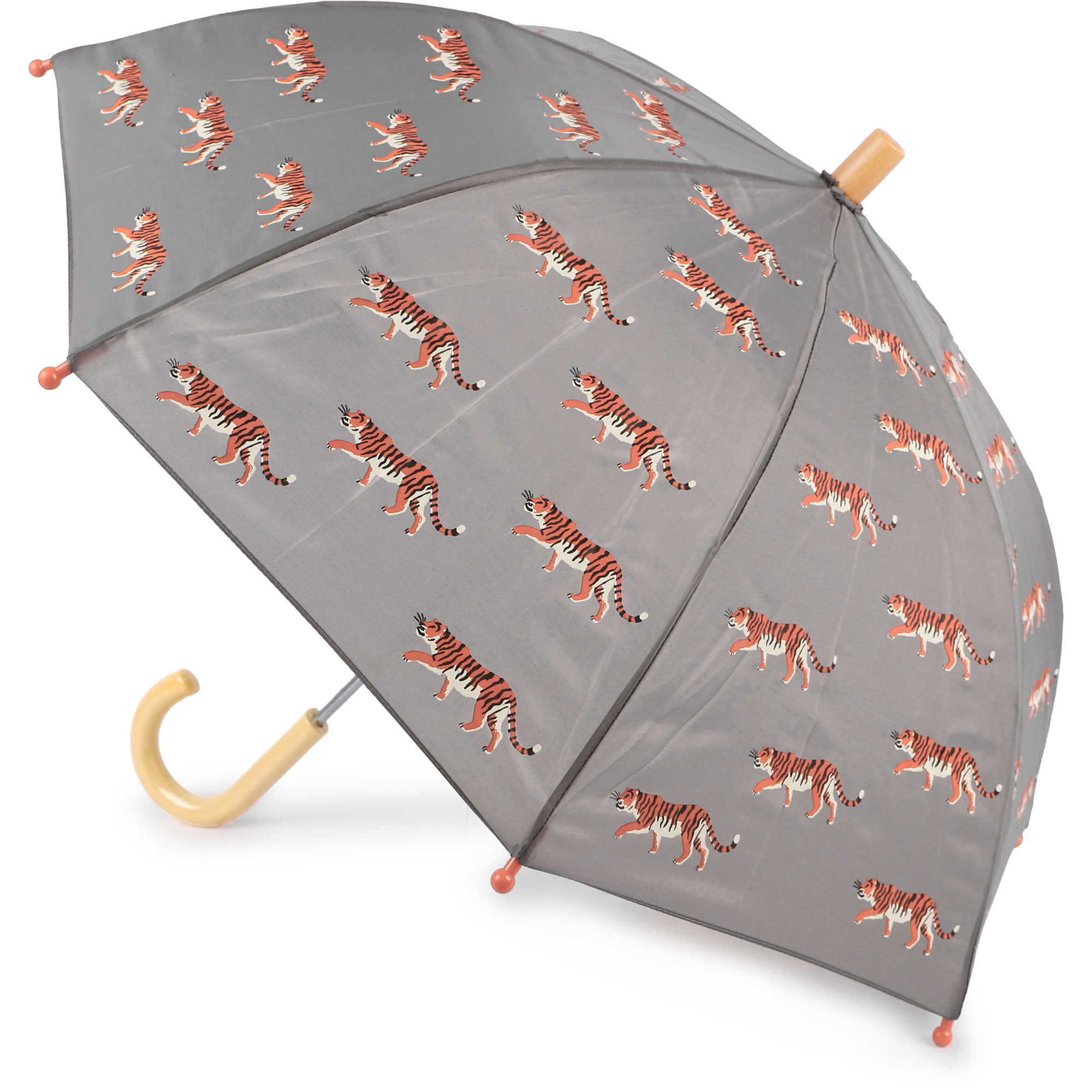 Hatley Tigers Umbrella in Grey