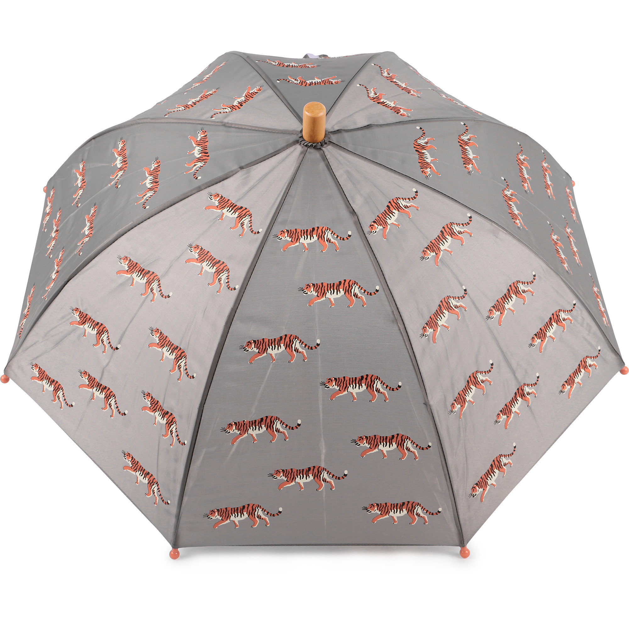 Hatley Tigers Umbrella in Grey