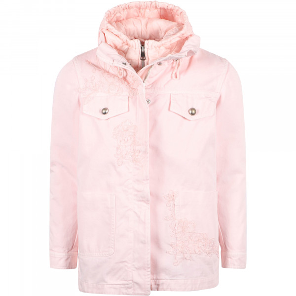 Hooded Jacket in Pink