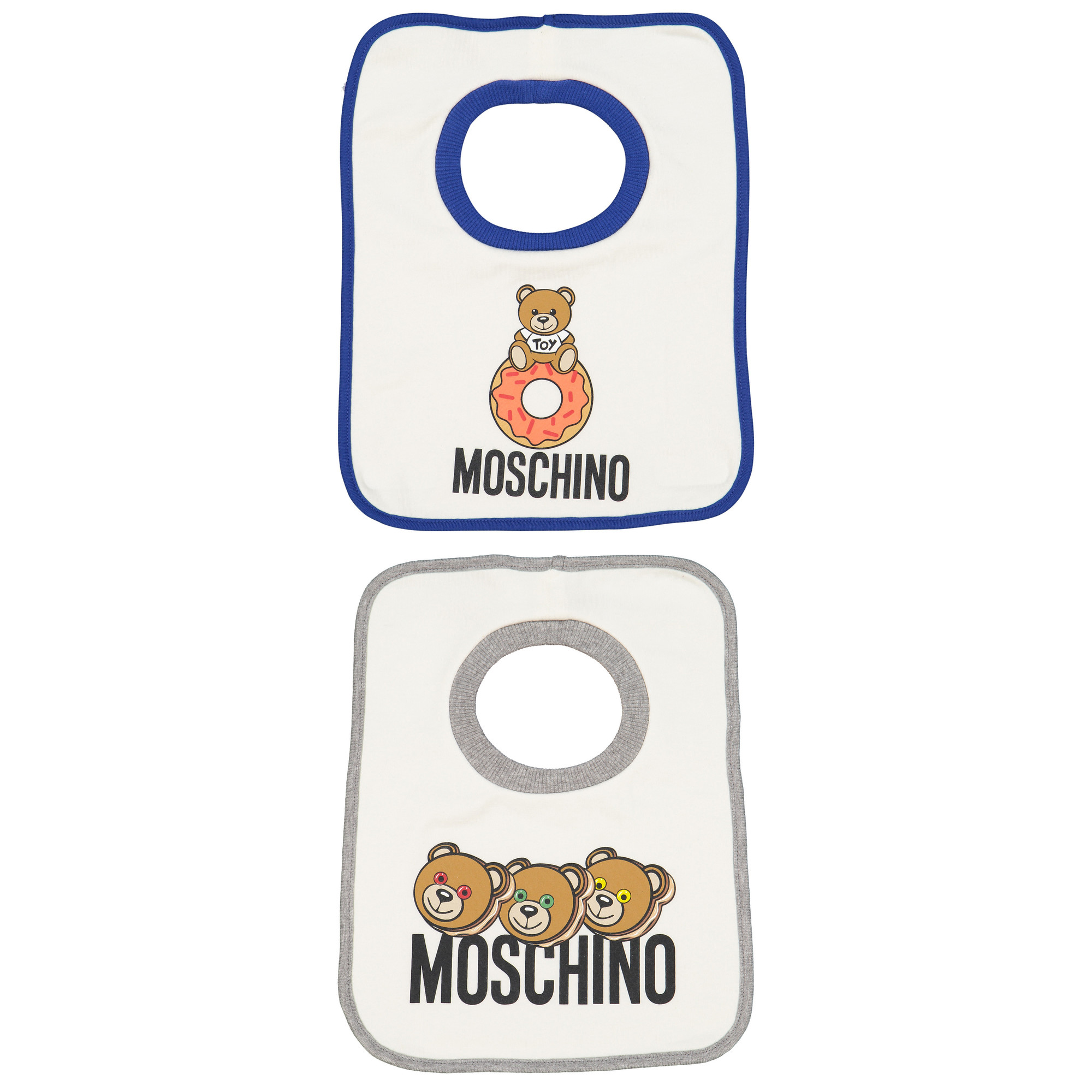 Moschino Baby Boy Bib Gift Set