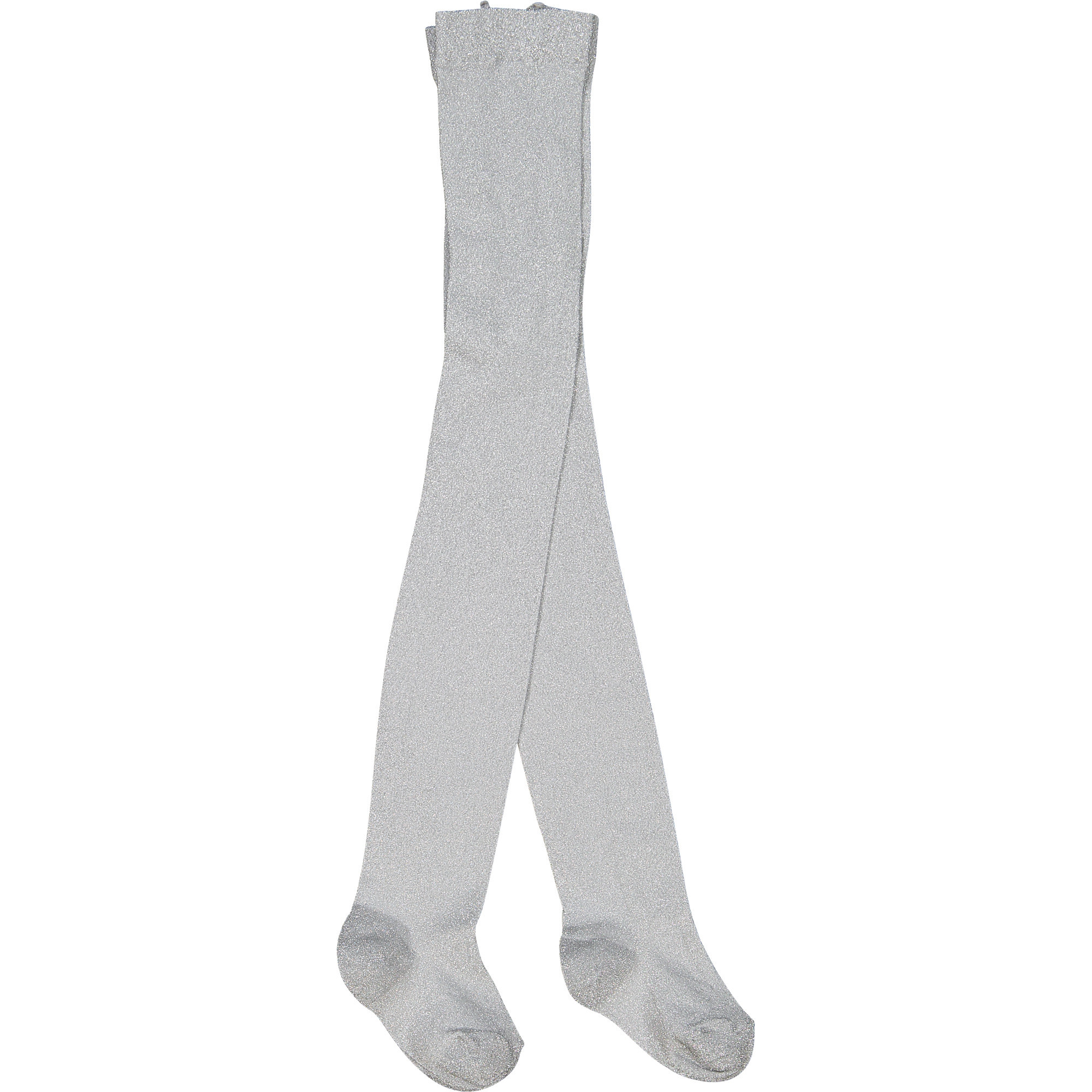 girls silver sparkle tights