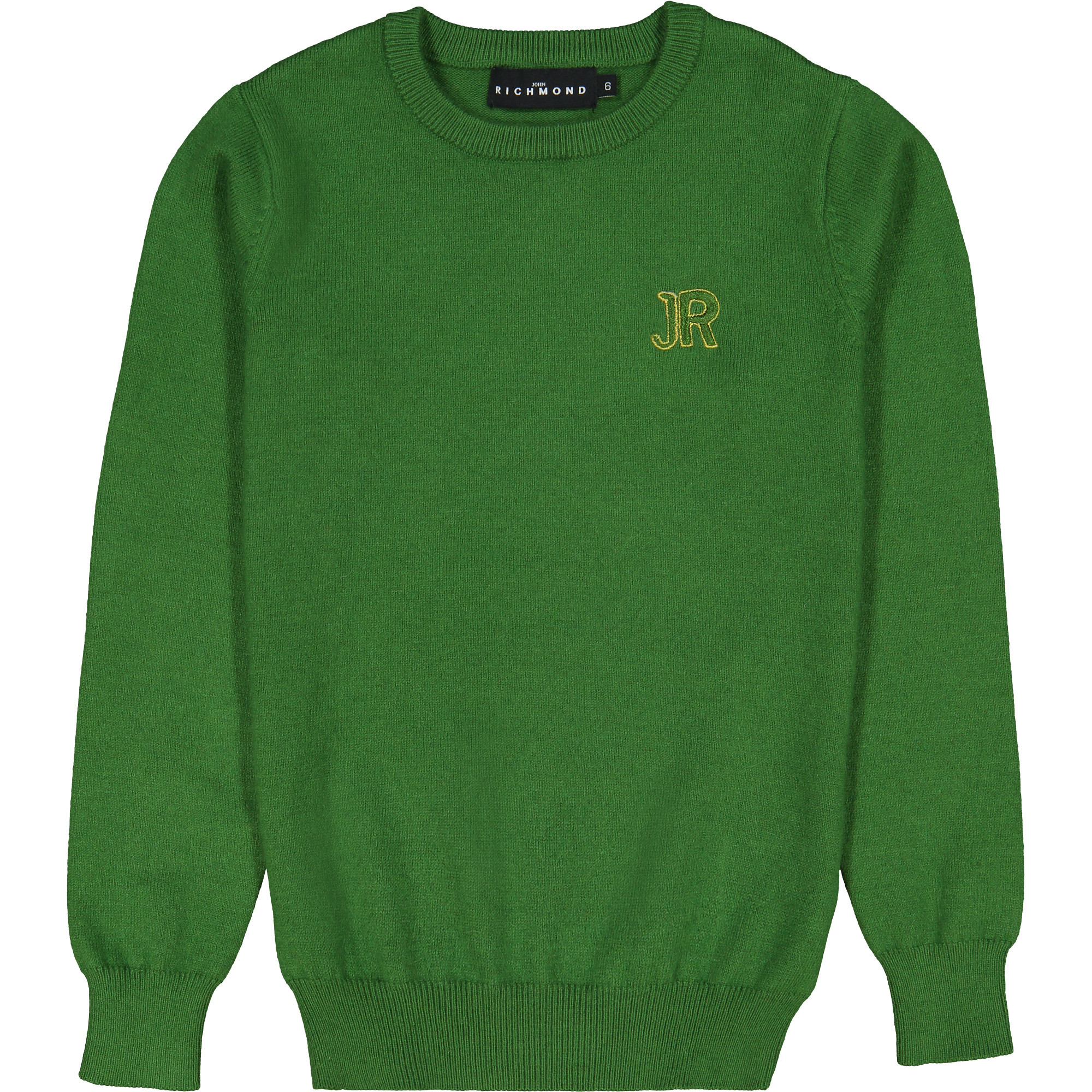 John Richmond Boys Crew neck Sweater in Green —