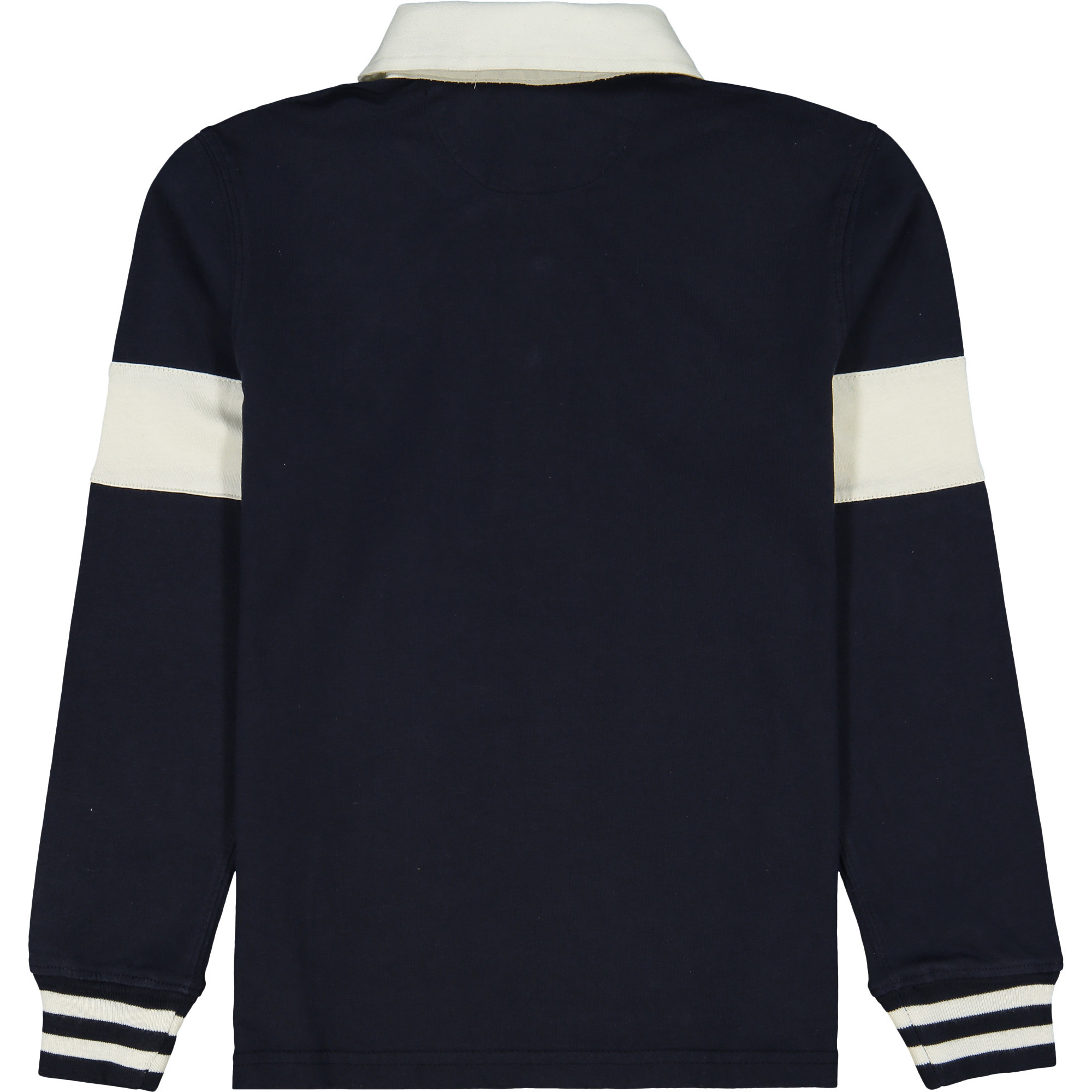 Polo Ralph Lauren Boys Rugby Top in Black with Crest —