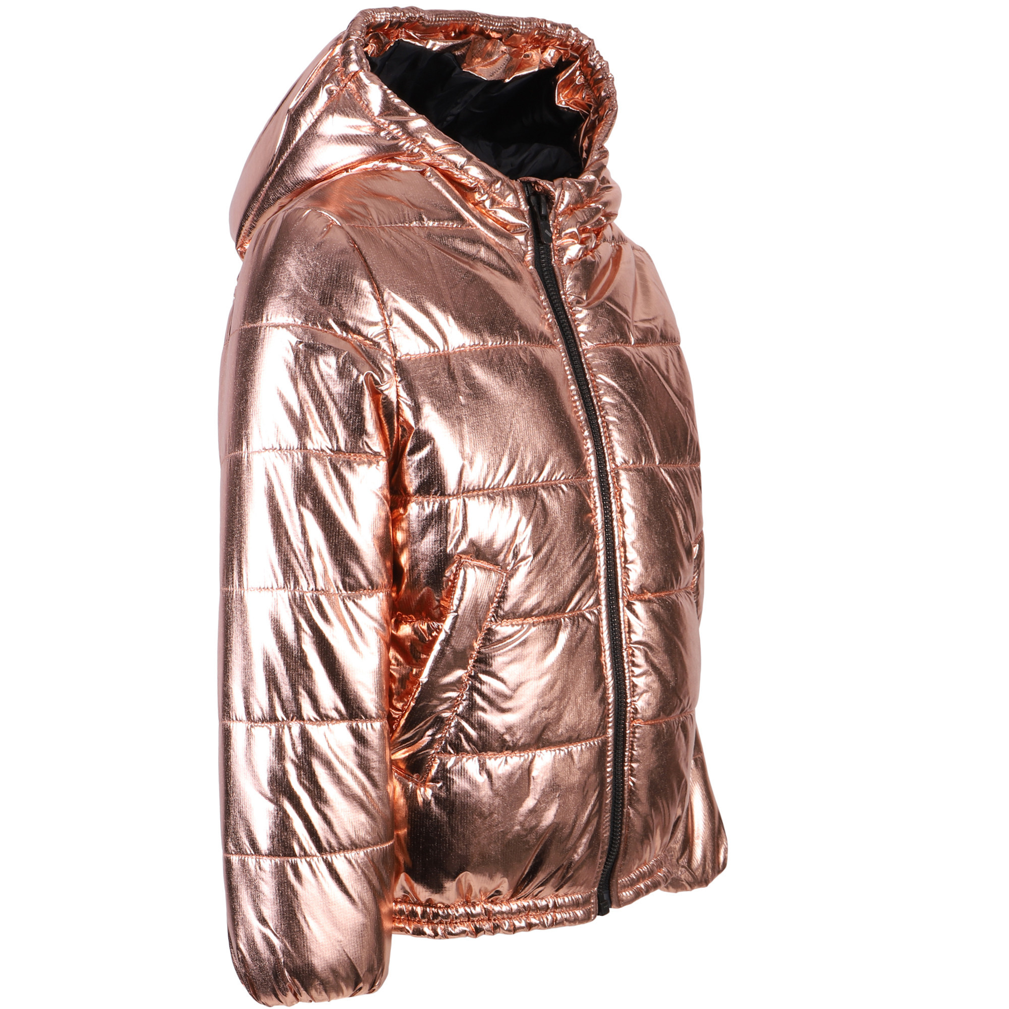 Kenzo Kids Girls Padded Jacket in Gold —