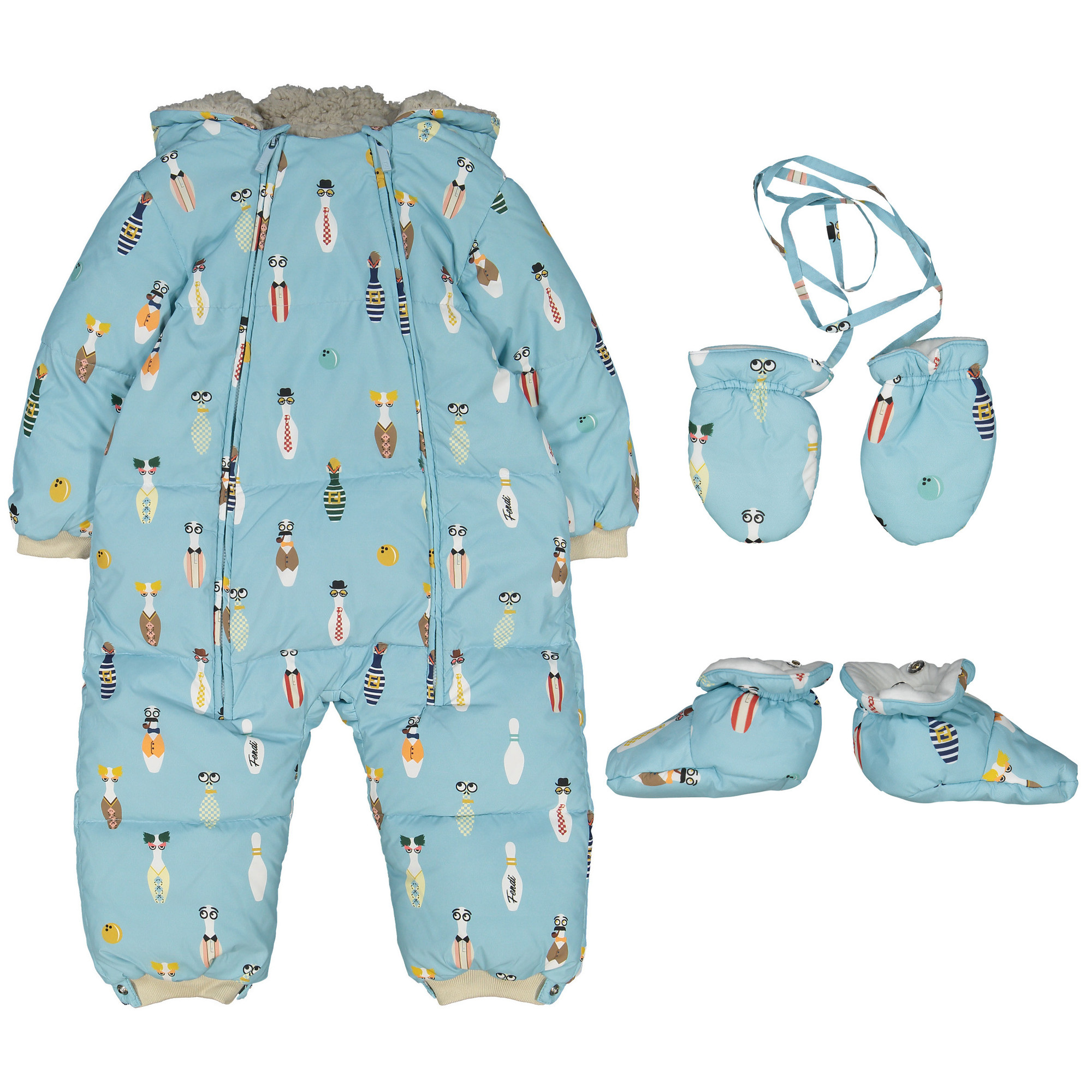 fendi baby snowsuit