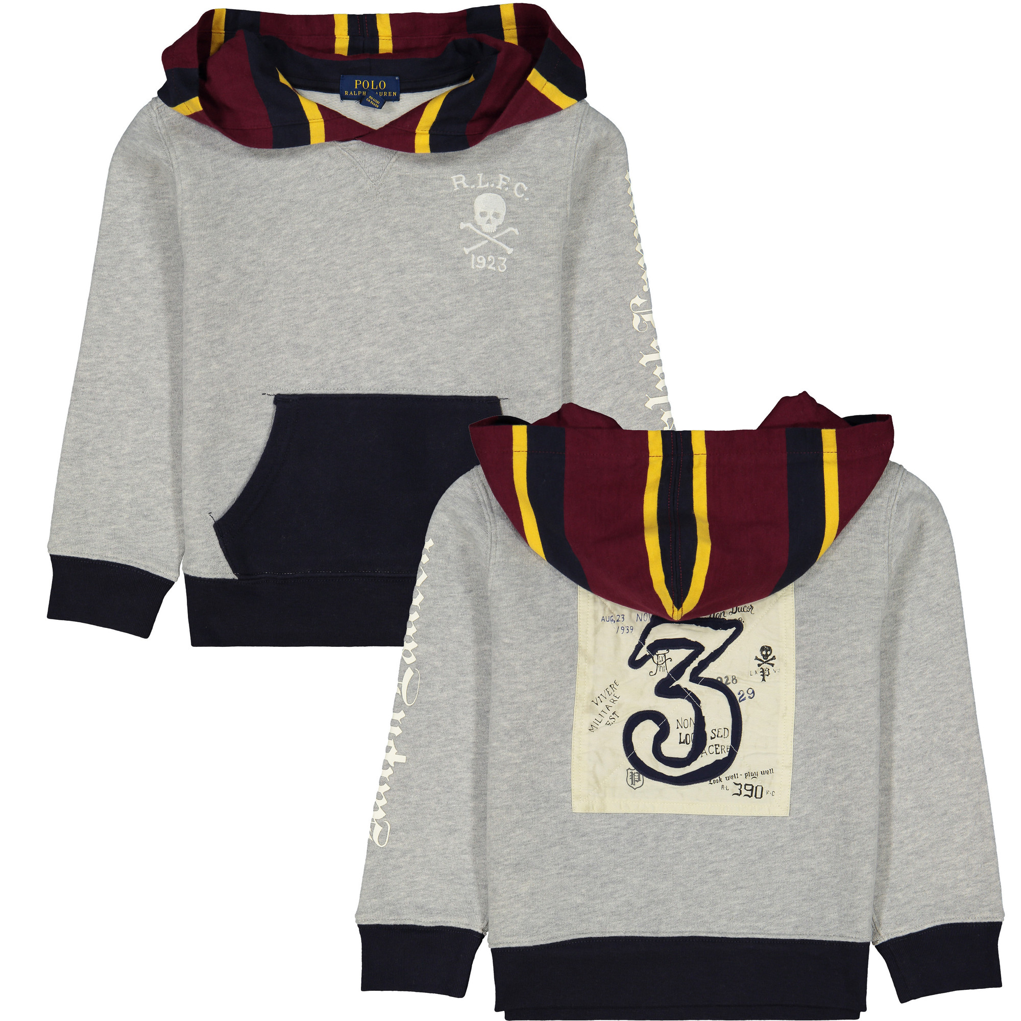 polo football hoodie