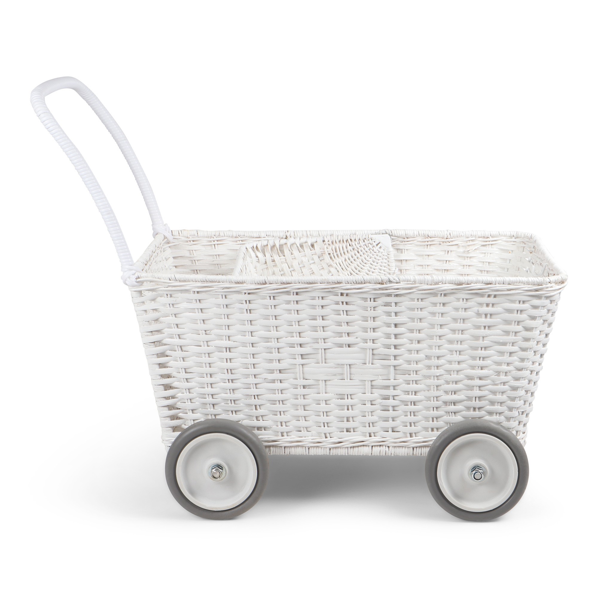Olli Ella "Strolley" Toy Trolley in White