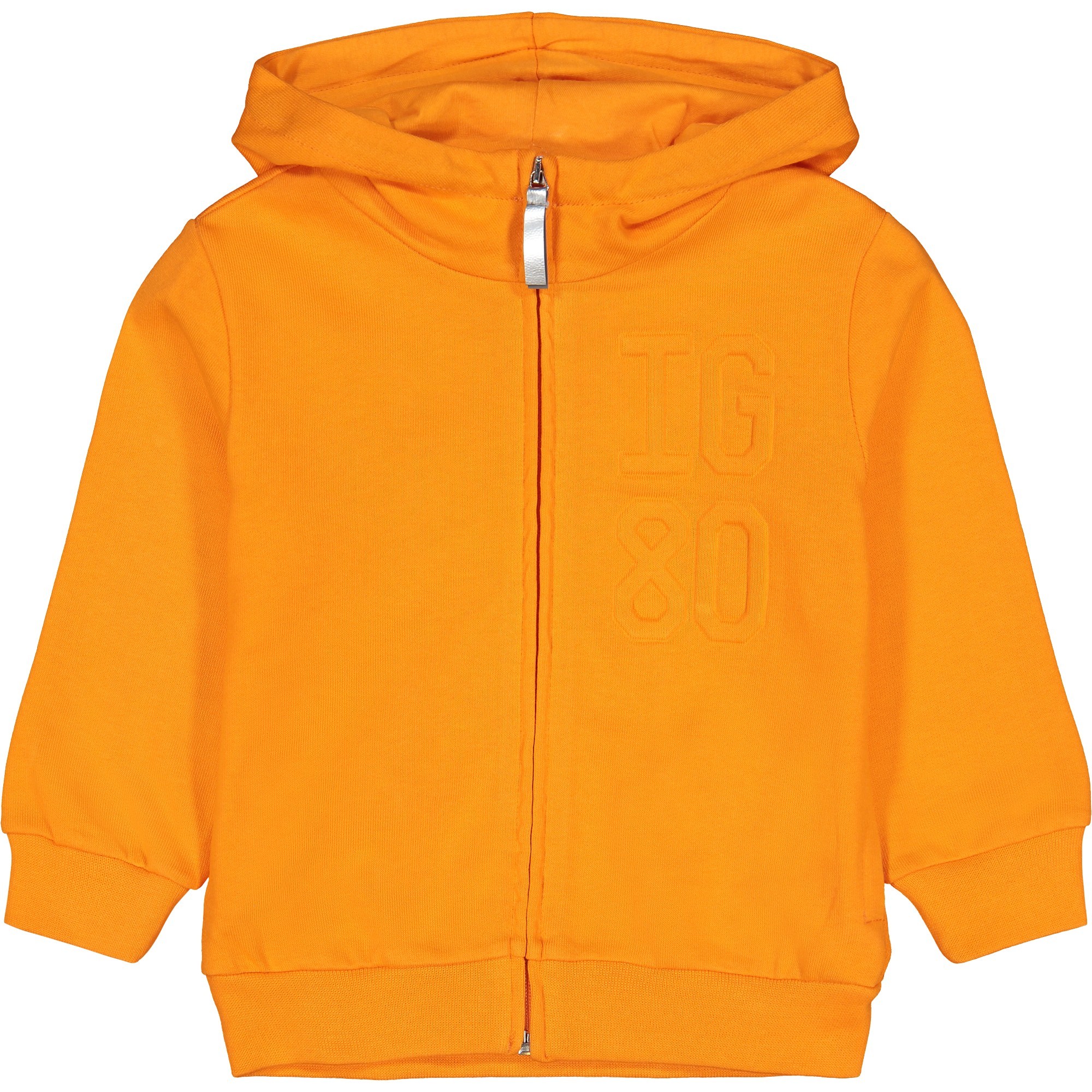 Orange baby hoodie clearance