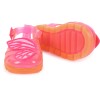 Butterfly Appliqué Jelly Sandals in Pink