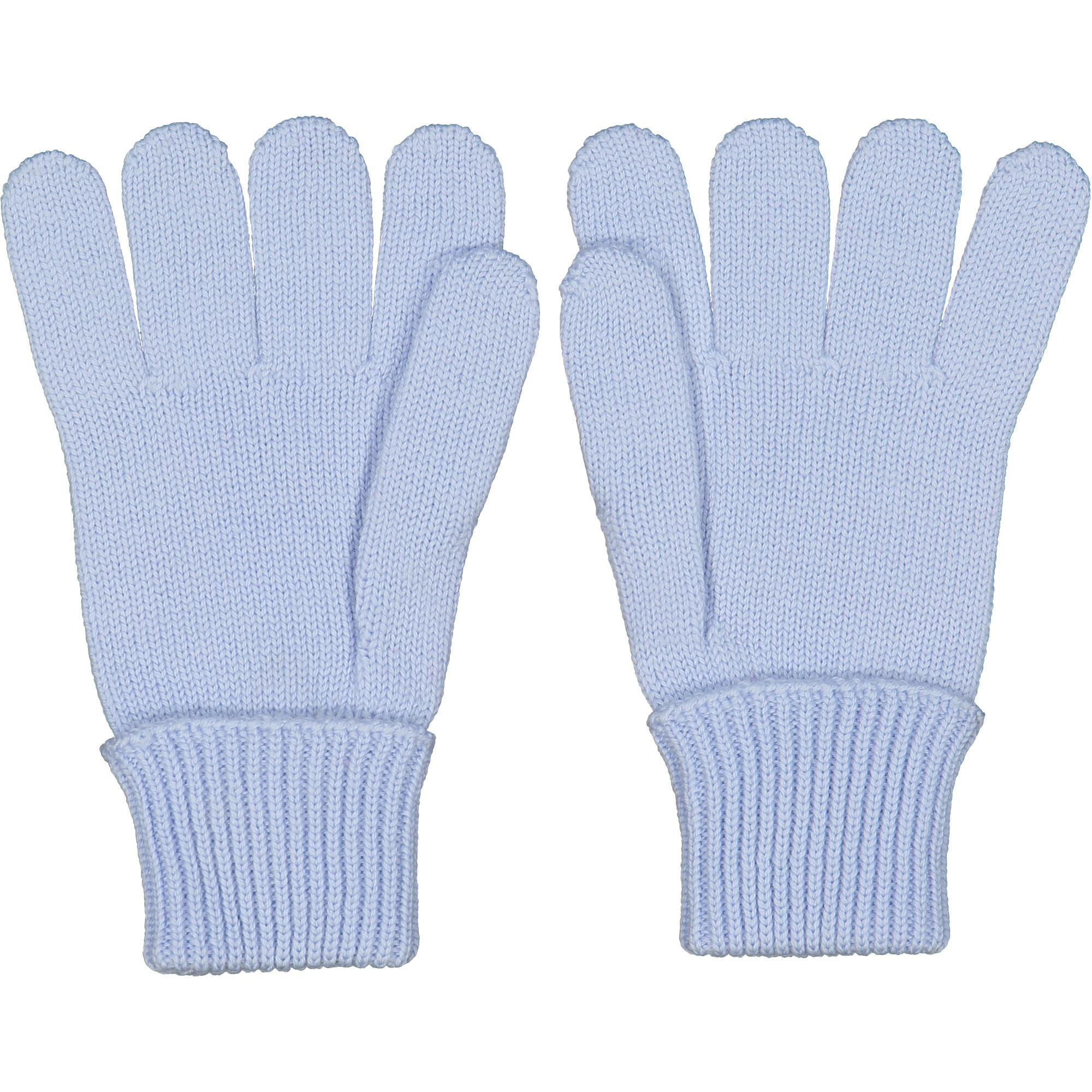 Il Trenino Girls Crystal Cluster Gloves in Light Blue —