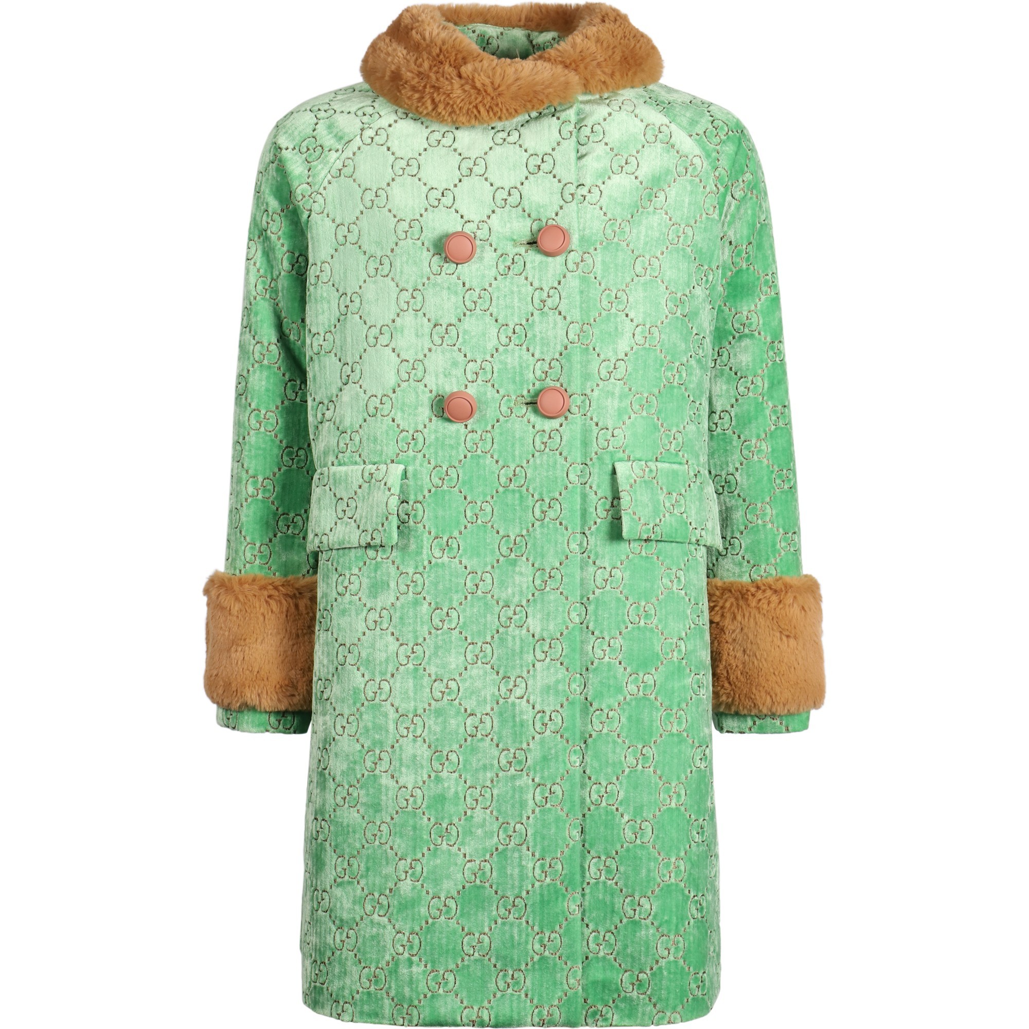 gucci coat green