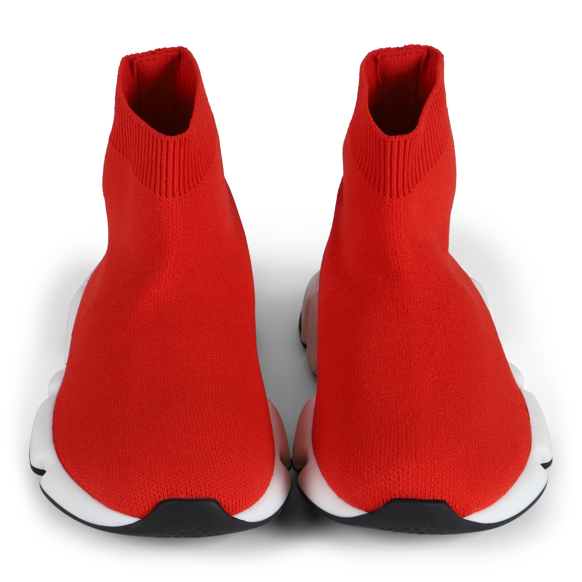 balenciaga red sock shoes