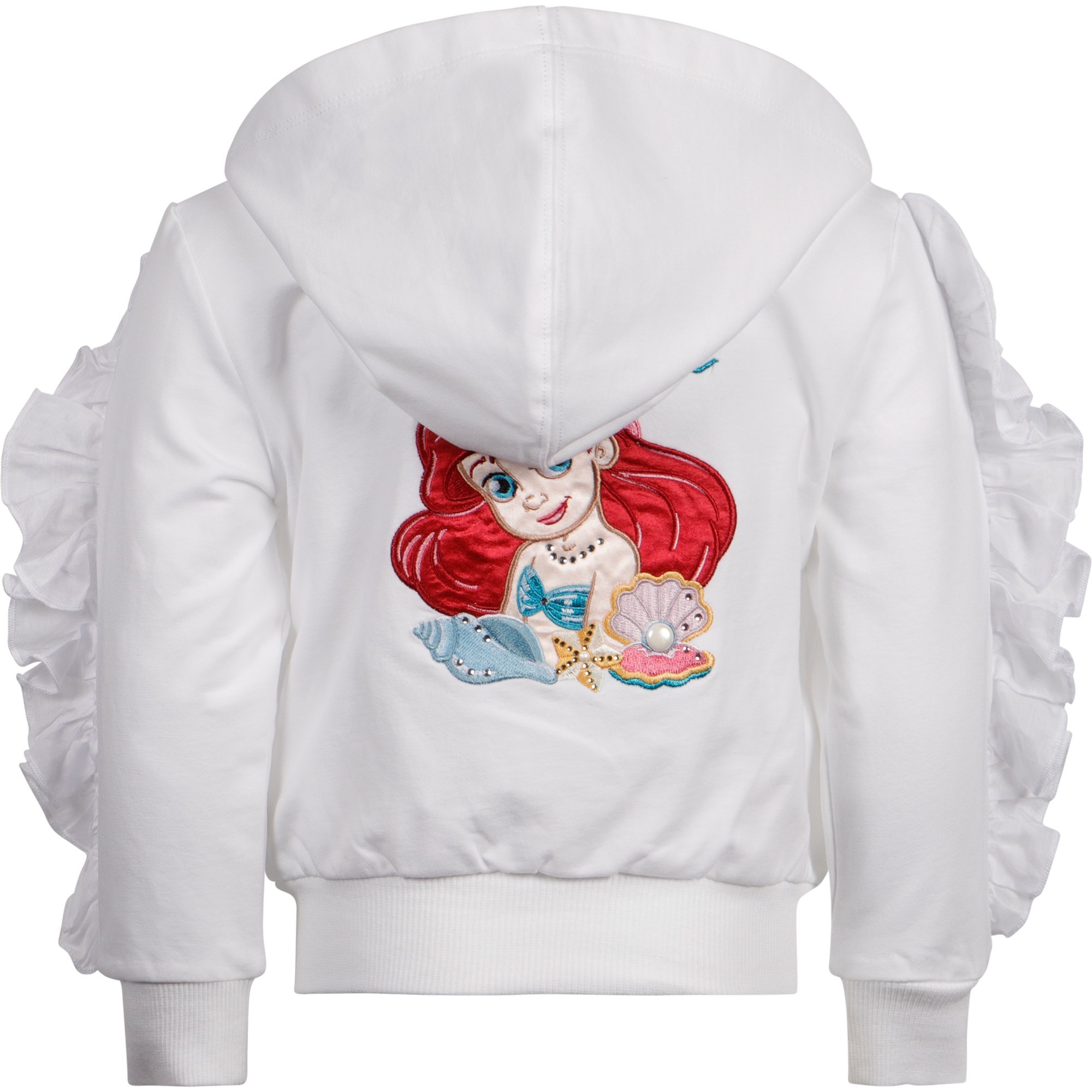 Monnalisa Baby "Little Mermaid" ZipUp Hoodie