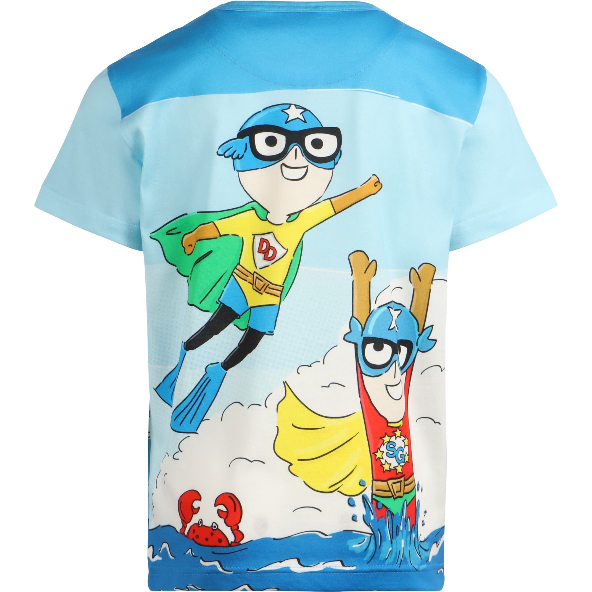Dolce  gabbana boys designer superheroes tshirt  bambinifashioncom