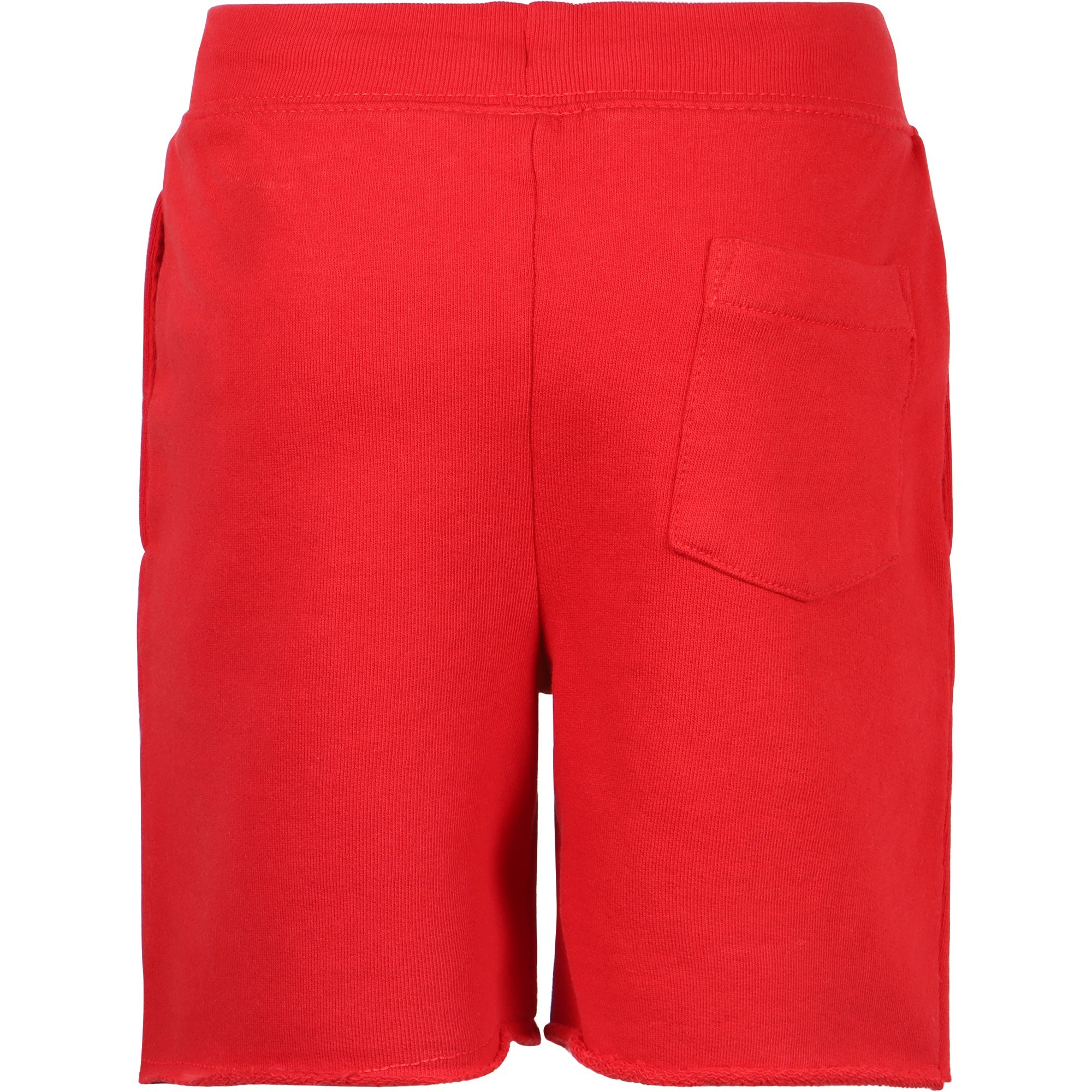 Red terry cloth shorts clearance