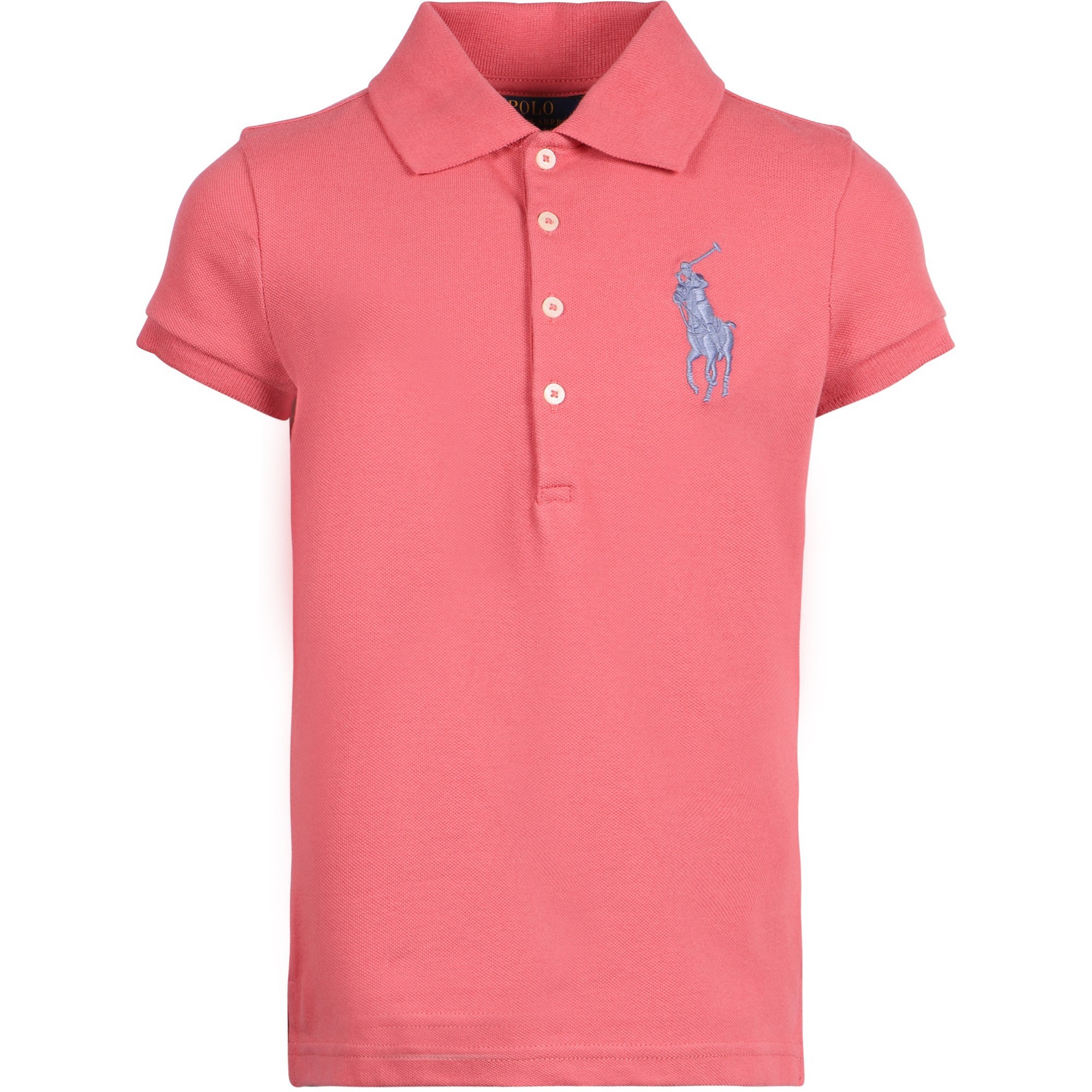 Polo Ralph Lauren Girls Polo Shirt in Red —