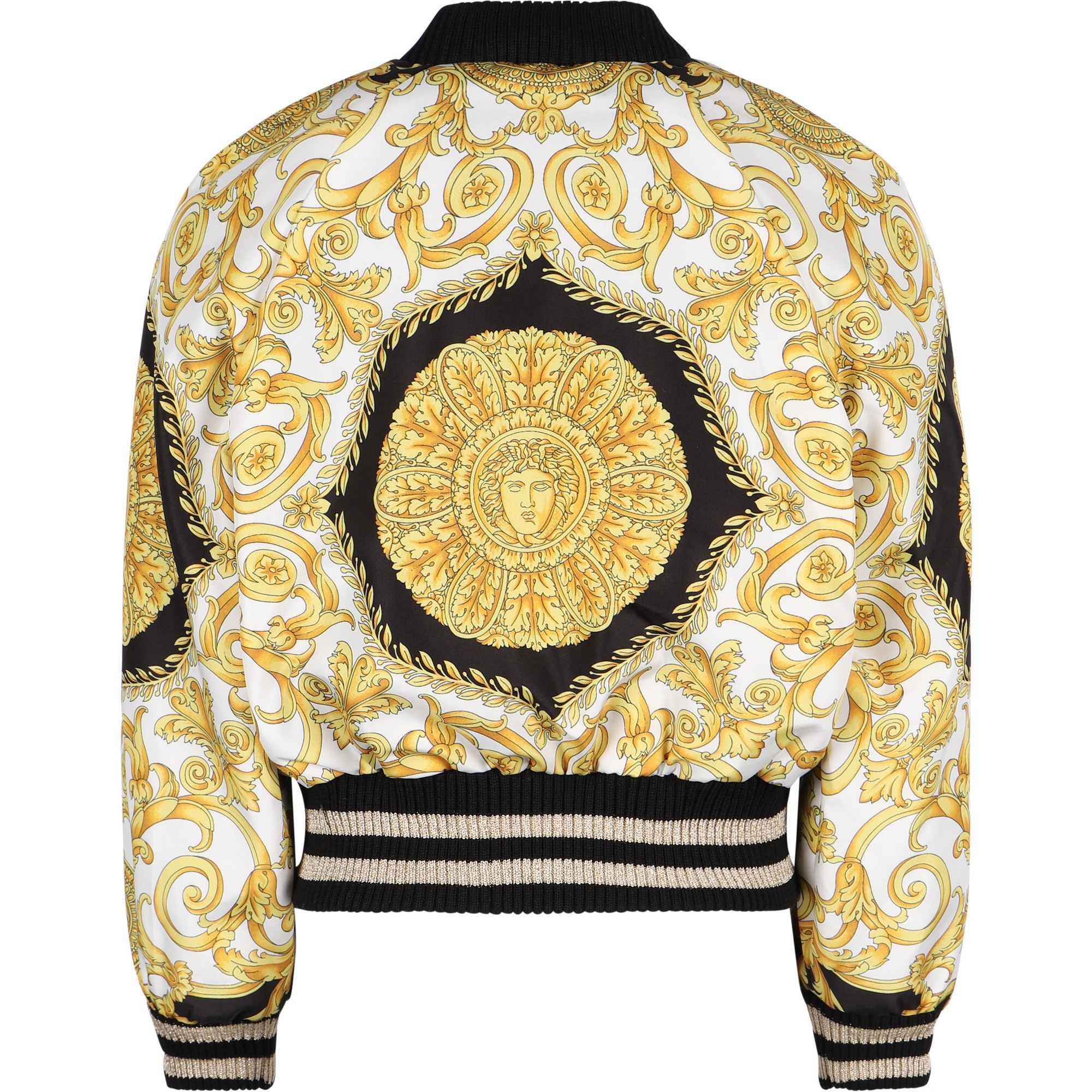 Versace Girls Baroque Bomber Jacket - BAMBINIFASHION.COM