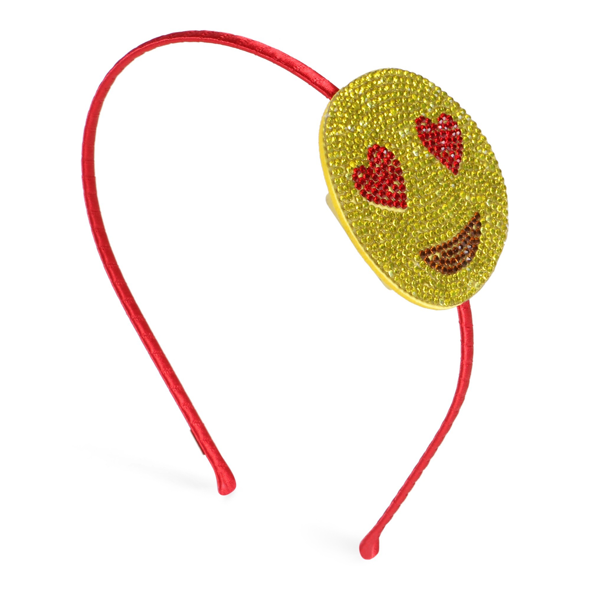Bari Lynn Girls Crystal Emoji Headband