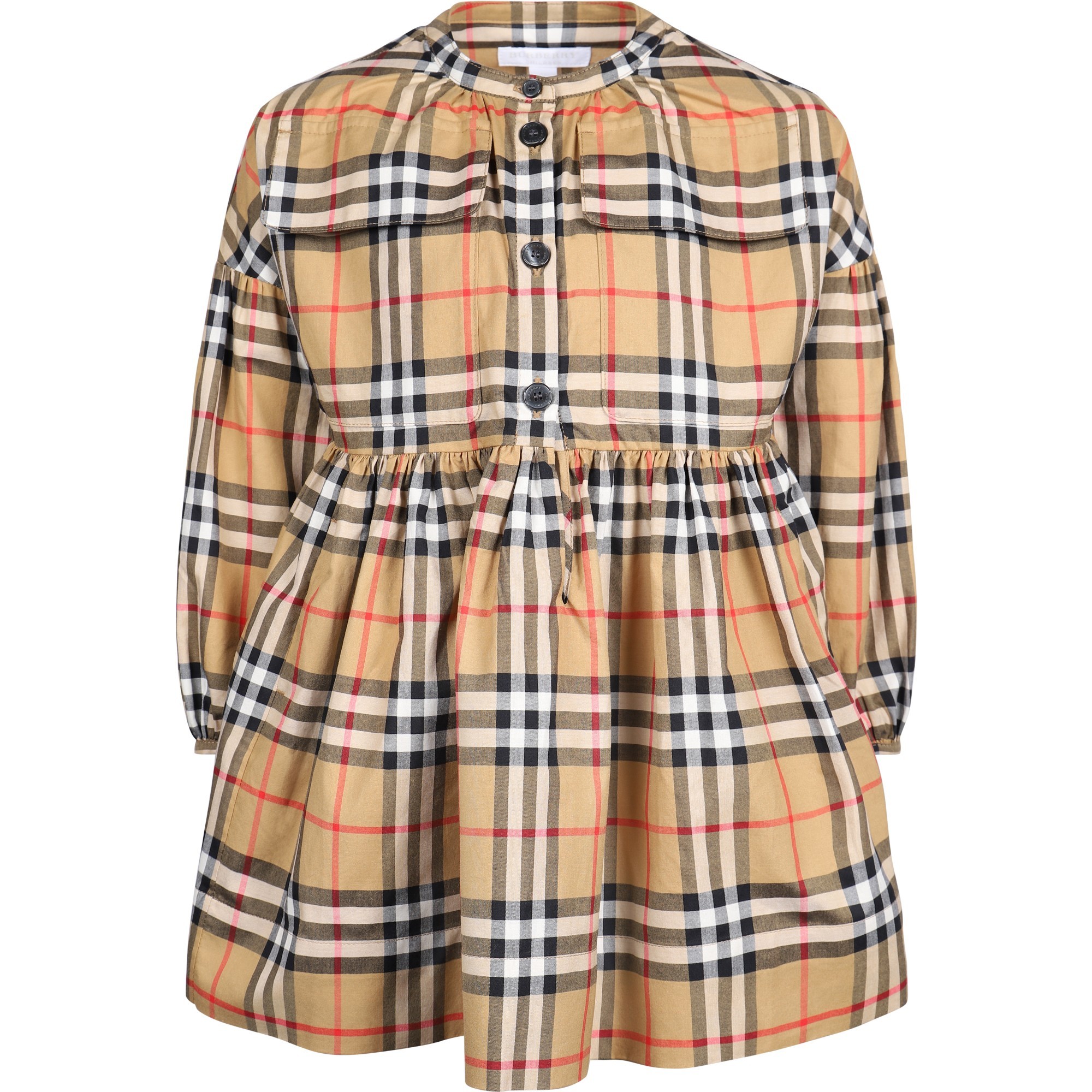 Burberry Burberry Girls Tartan Dress —