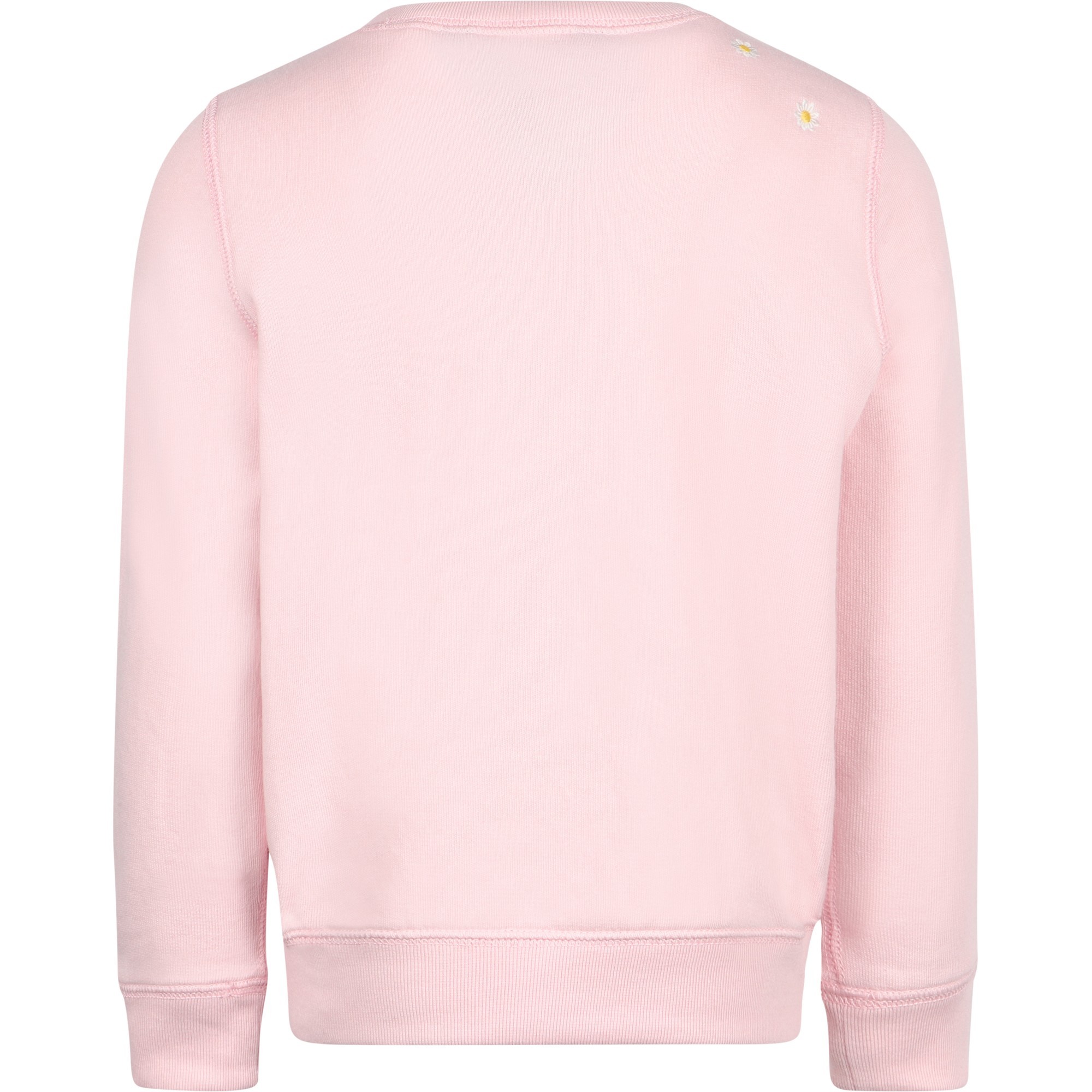 Polo Ralph Lauren Girls Stylish Bear Sweatshirt in Pink - BAMBINIFASHION.COM