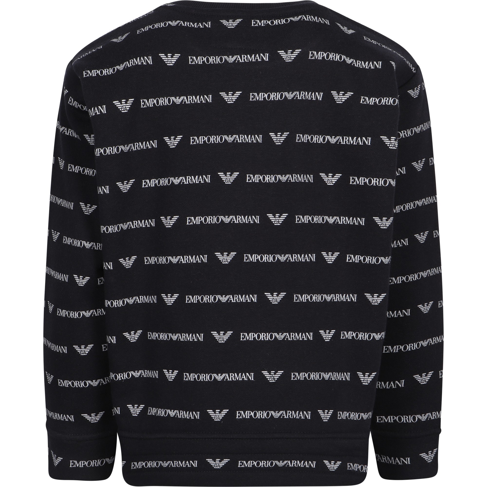 armani all over print sweatshirt