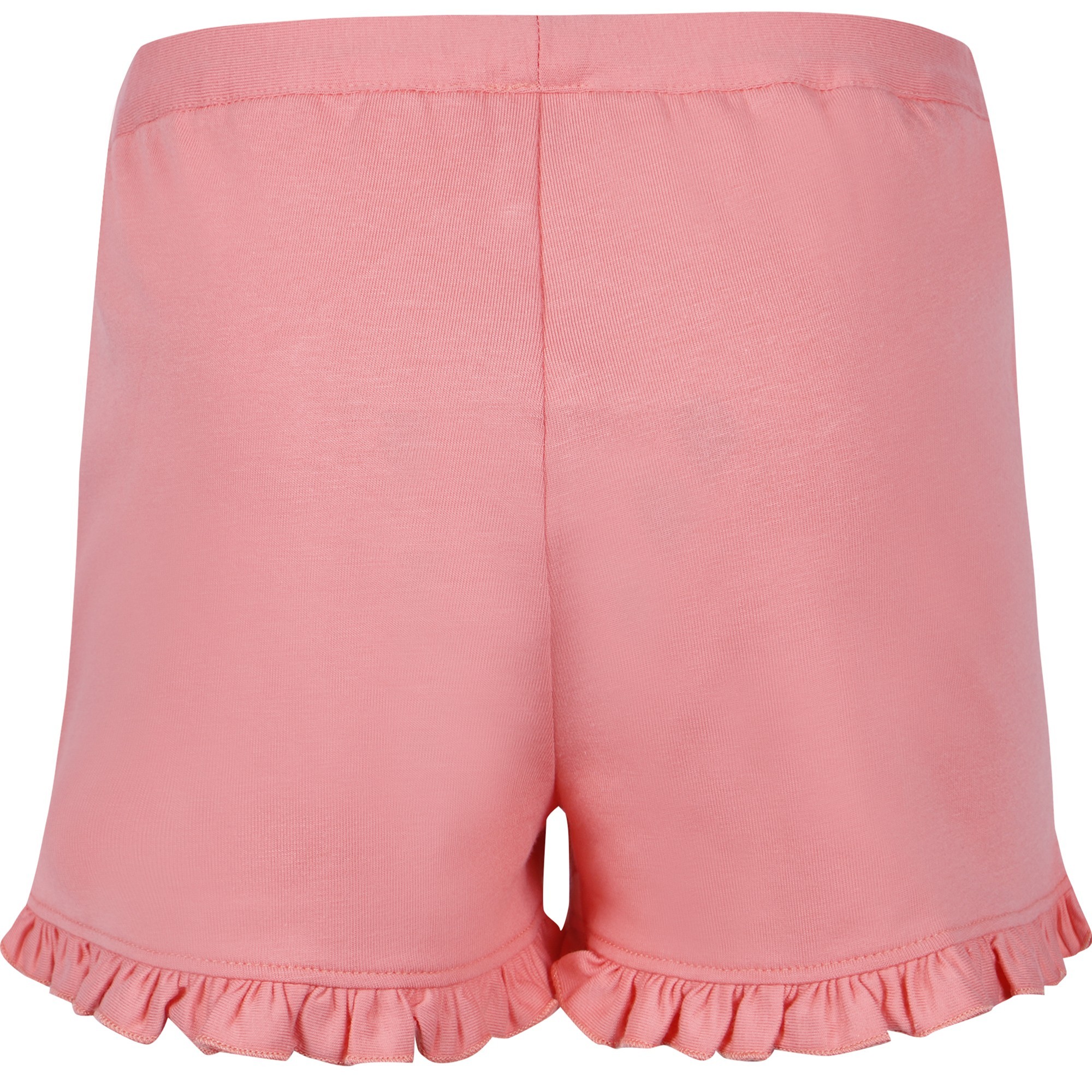 Il Gufo Girls Ruffle Shorts in Pink —