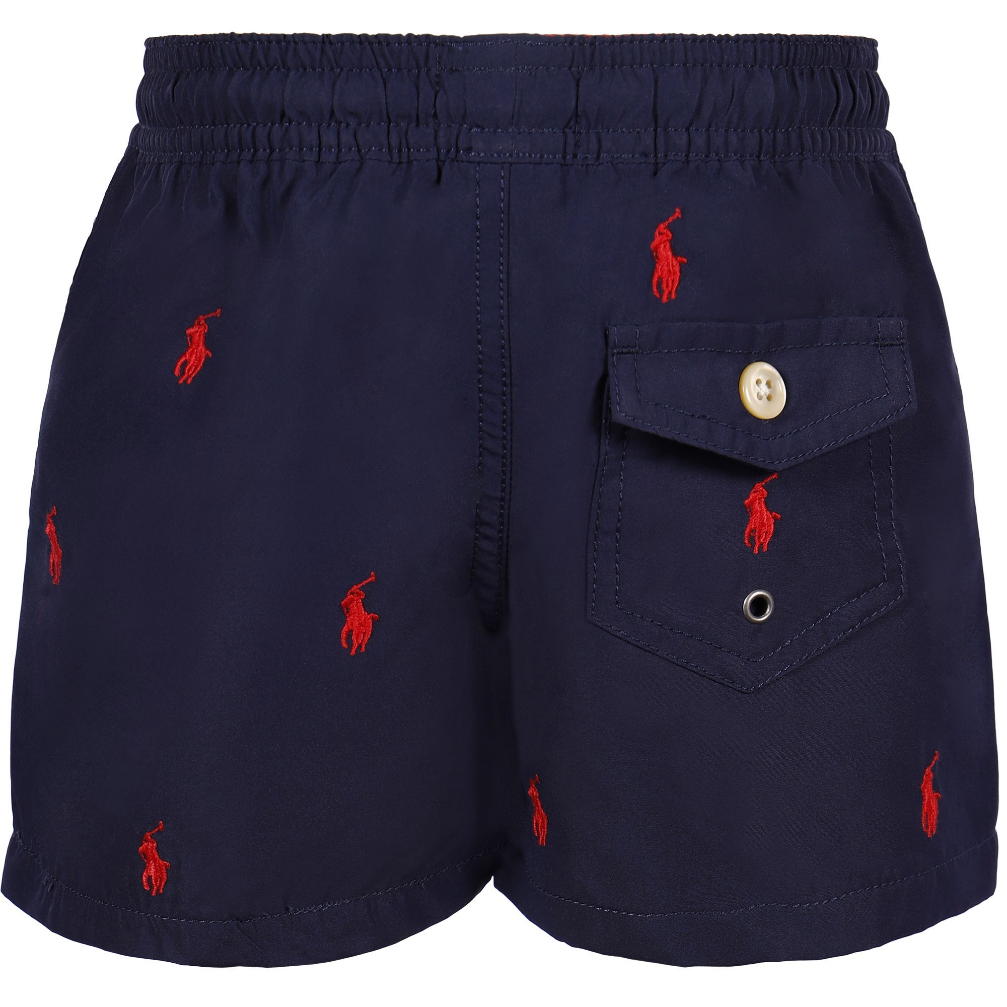 Polo Ralph Lauren Boys Embroidered Trunks in Navy