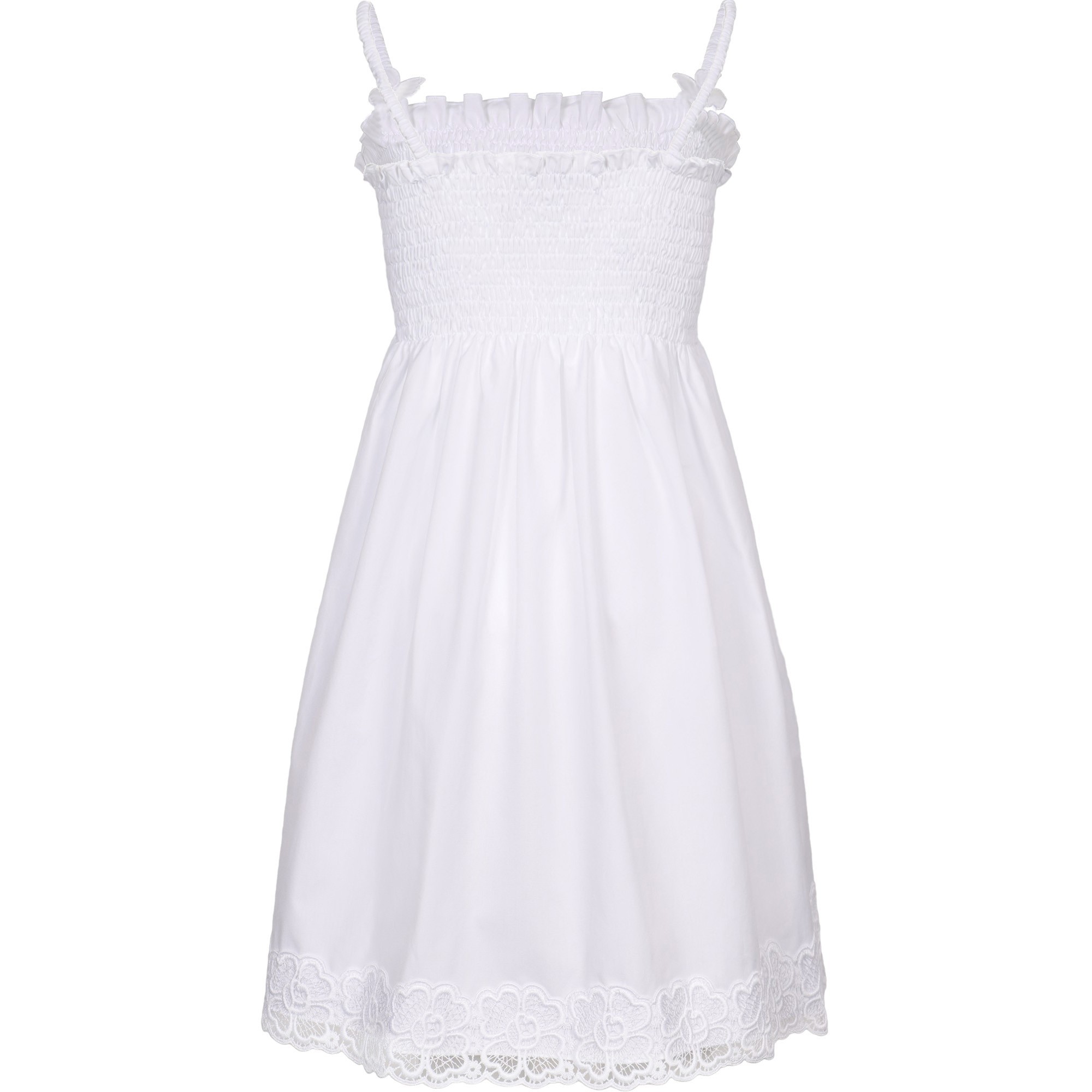 girls white sundress